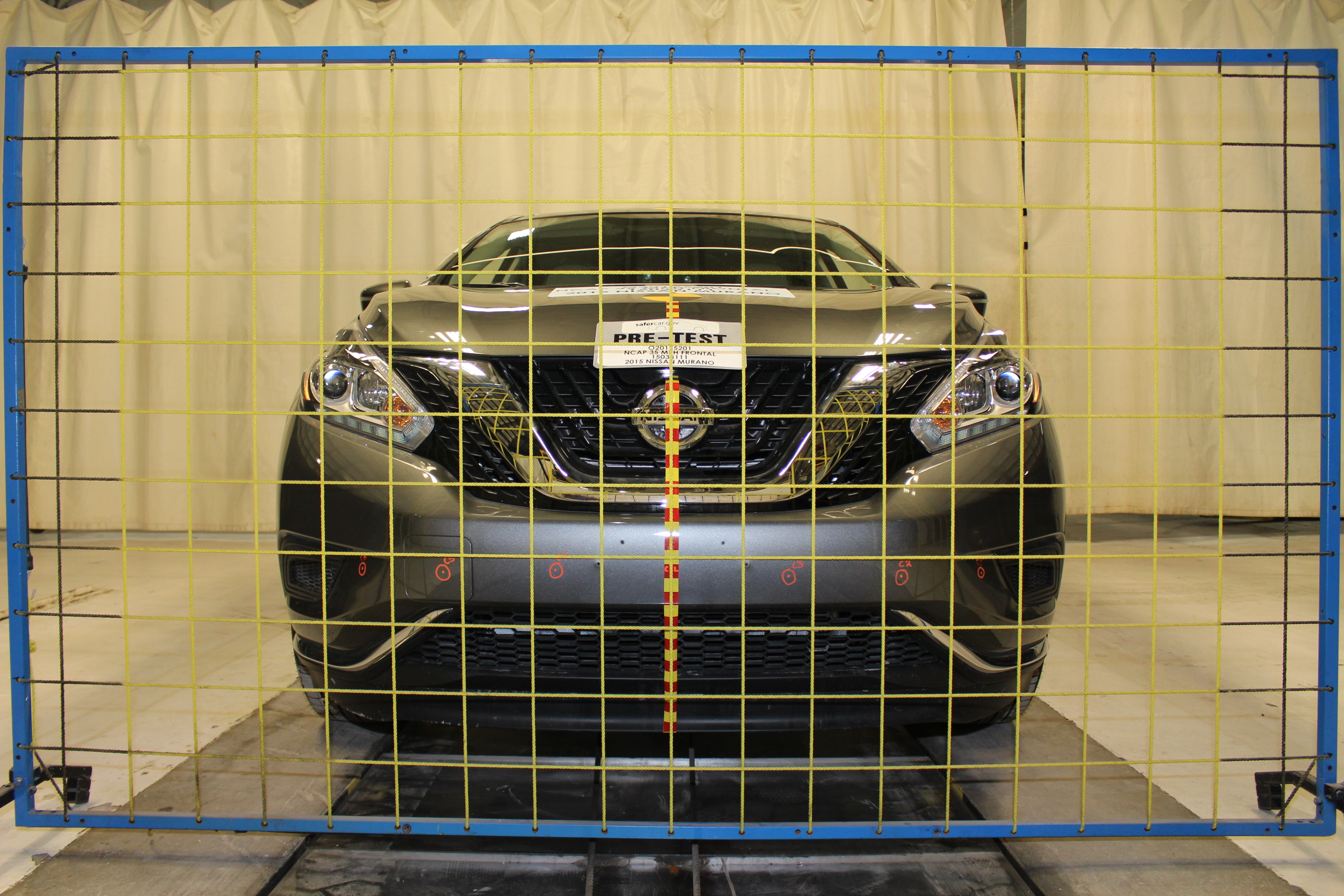 2015 NISSAN MURANO crash-test photo