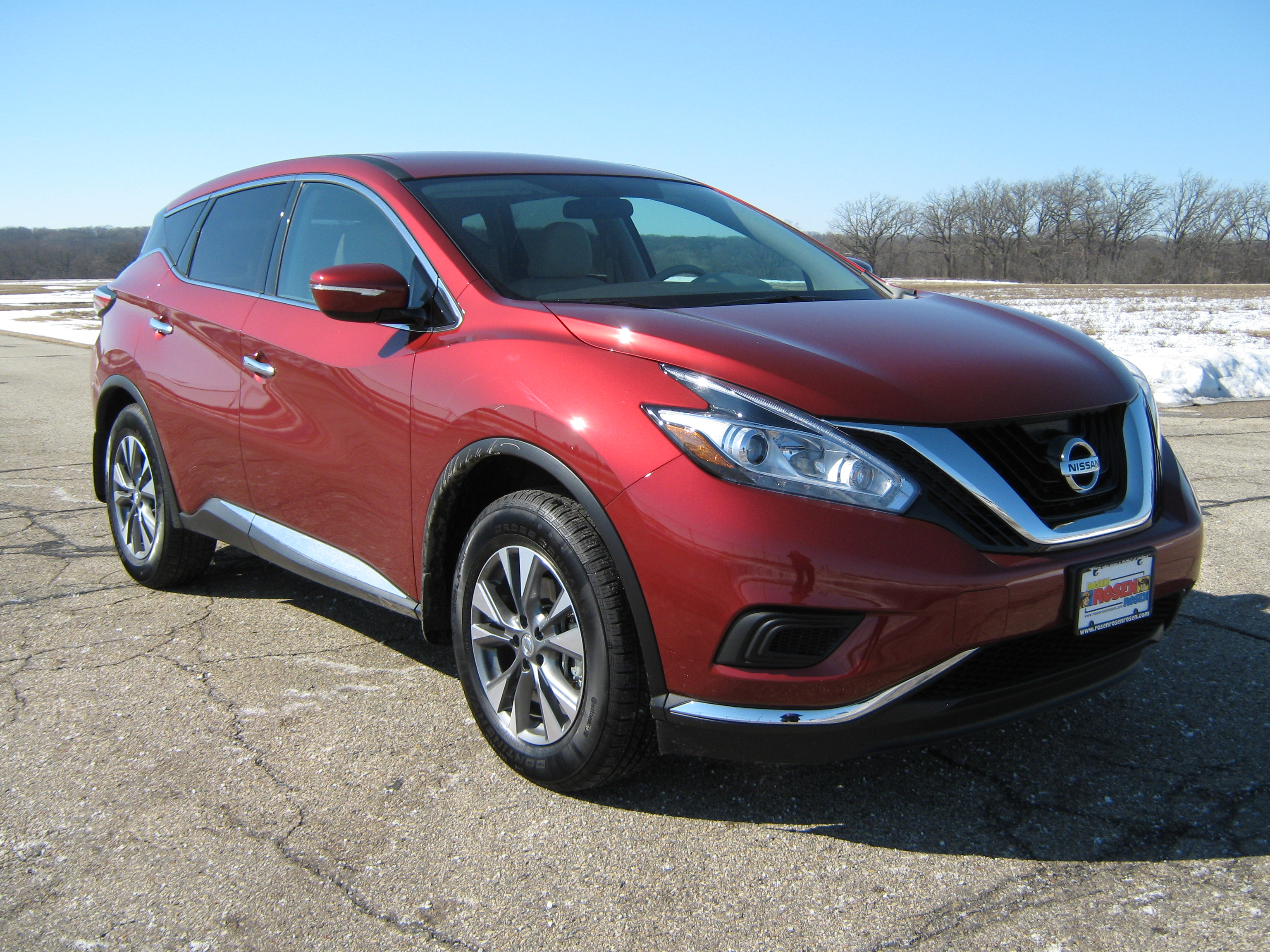 2015 NISSAN MURANO crash-test photo
