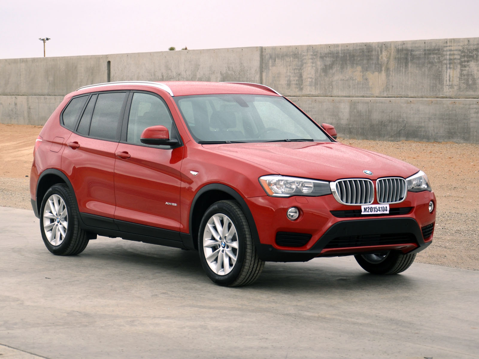 2015 BMW X3 crash image