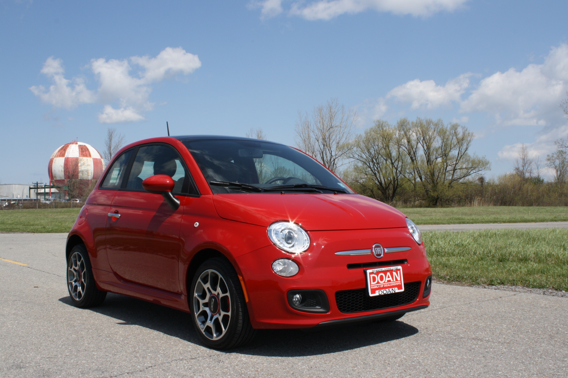 2012 FIAT 500 crash image