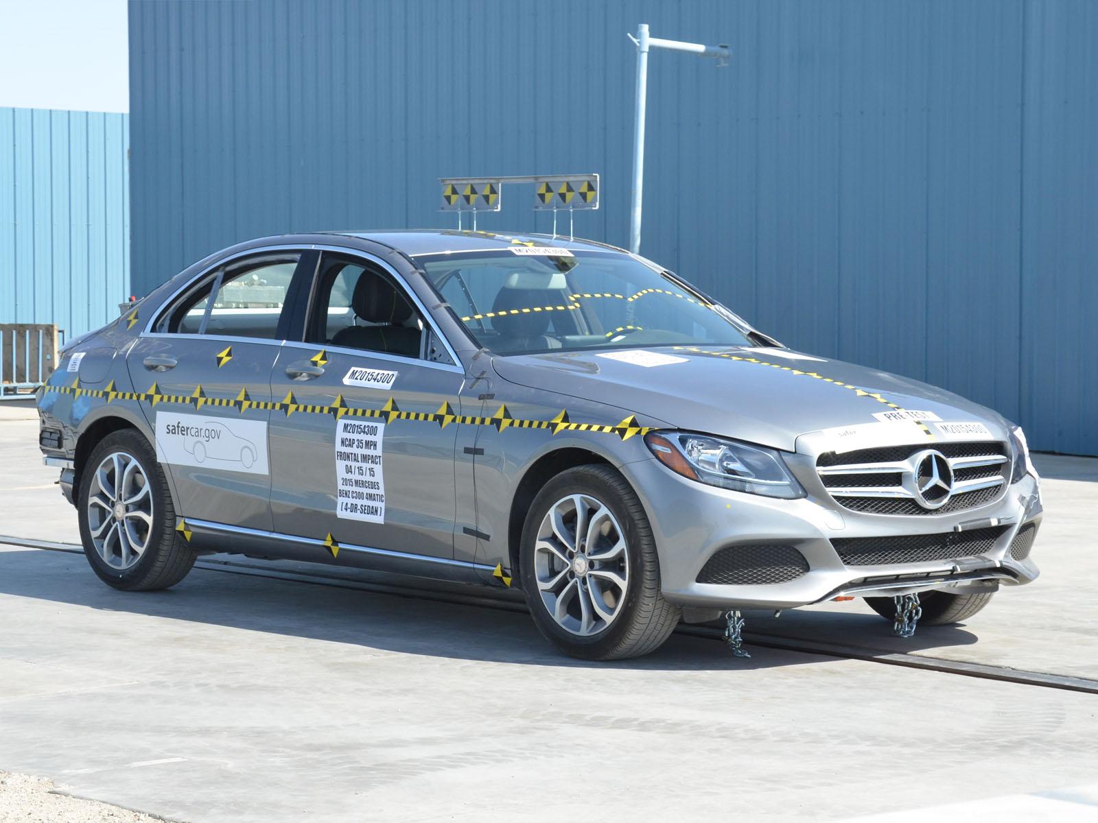 2015 MERCEDES C300 crash image 13