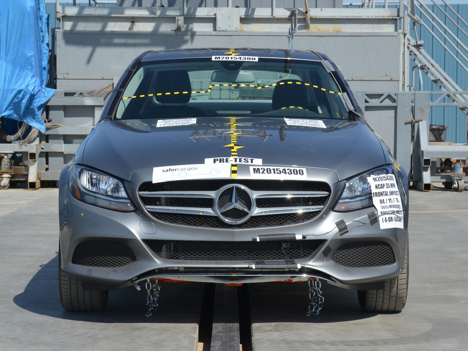 2015 MERCEDES C300 crash image 7