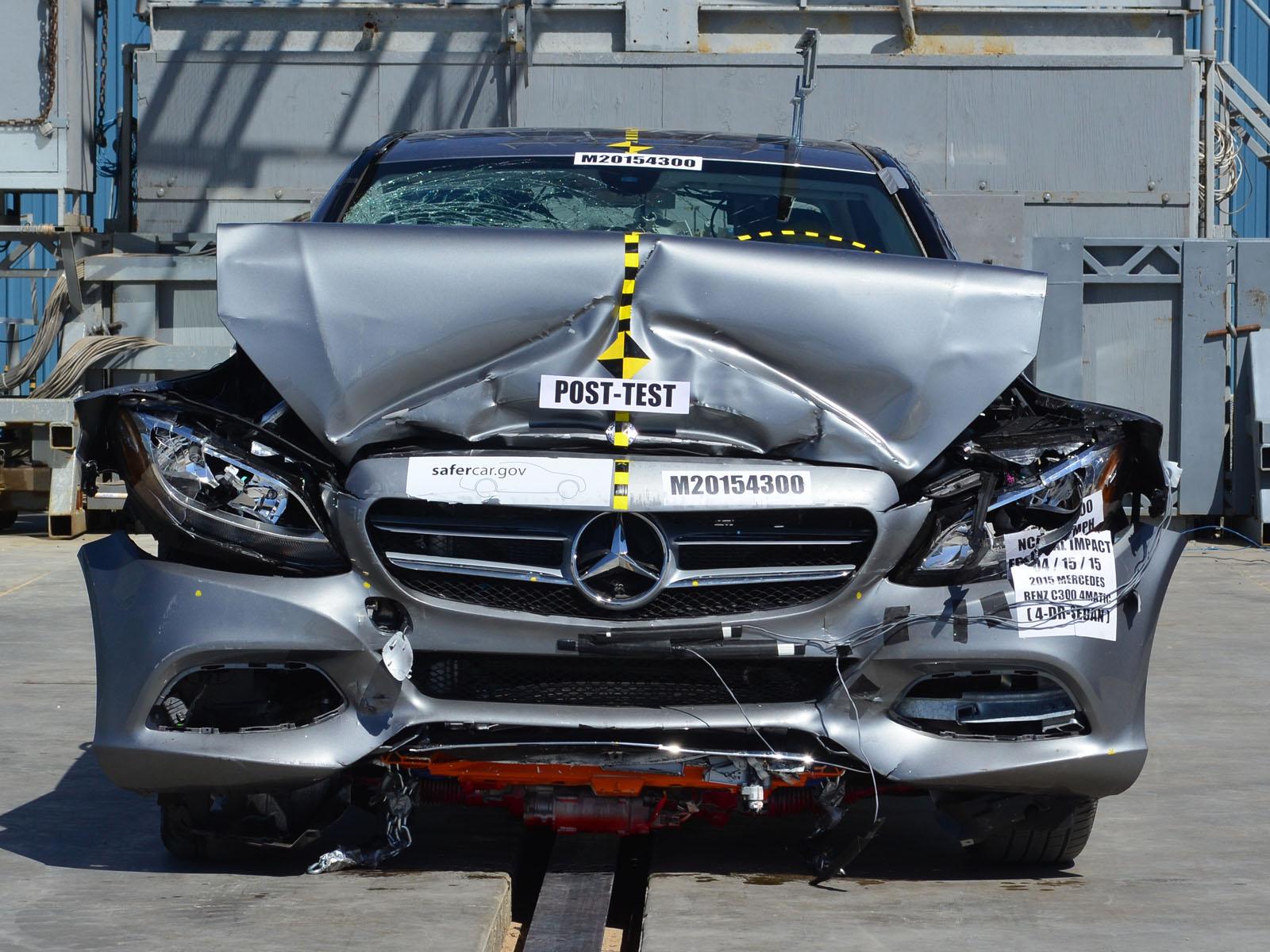 2015 MERCEDES C300 crash image 8