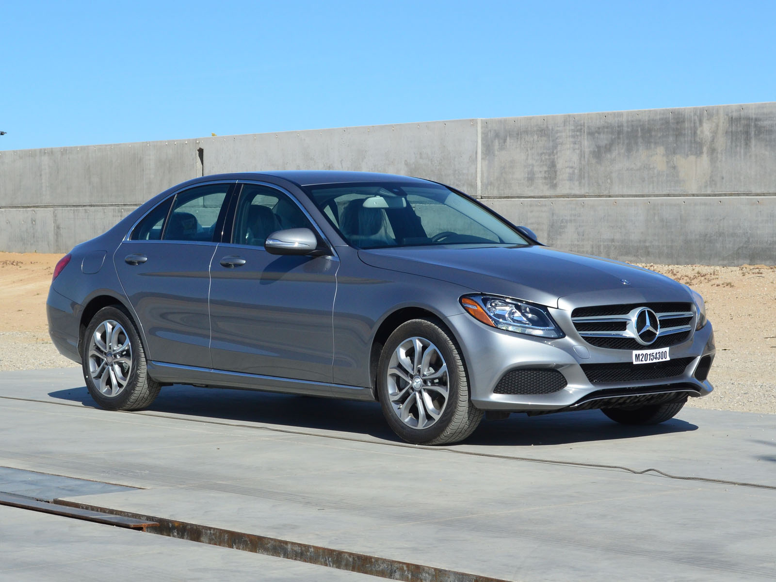 2015 MERCEDES C300 crash image