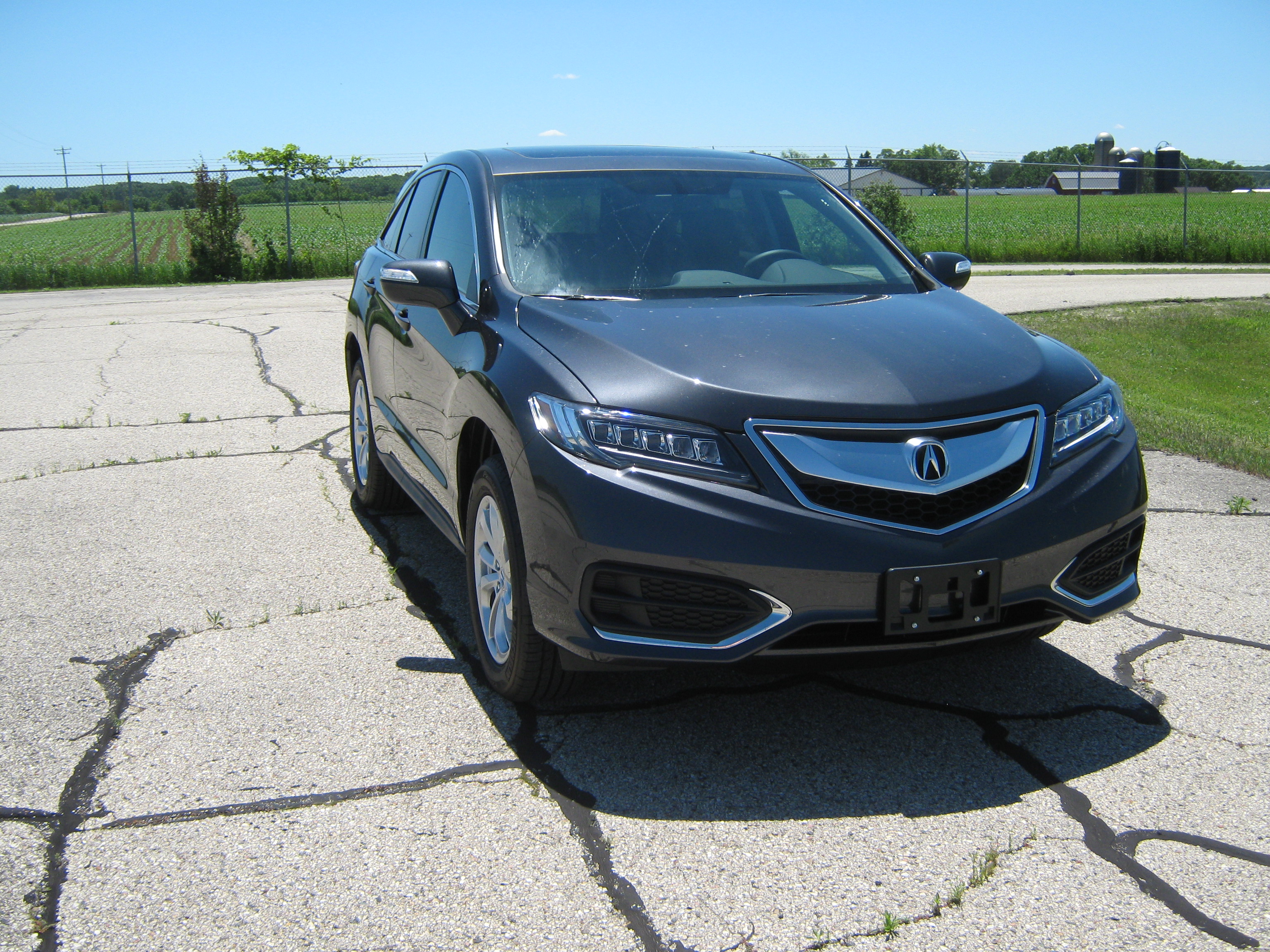 2016 ACURA RDX crash-test photo