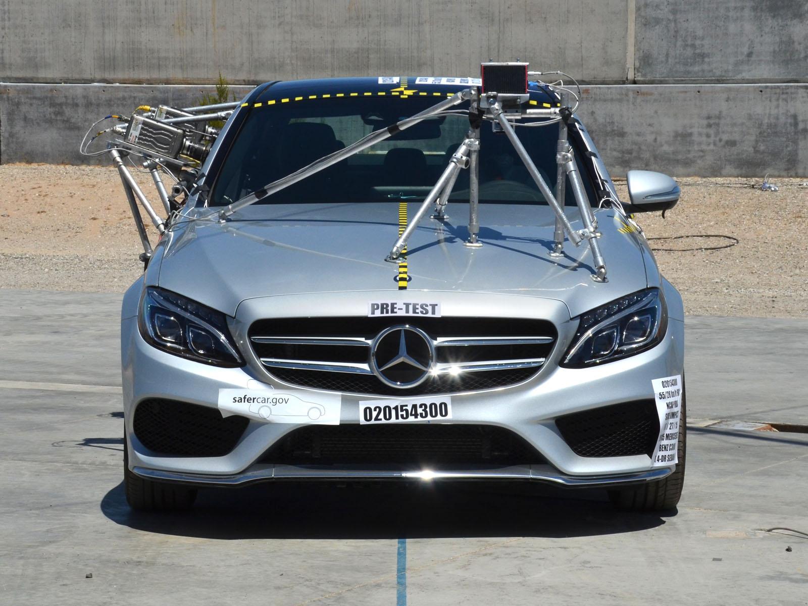 2015 MERCEDES C300 crash image 3