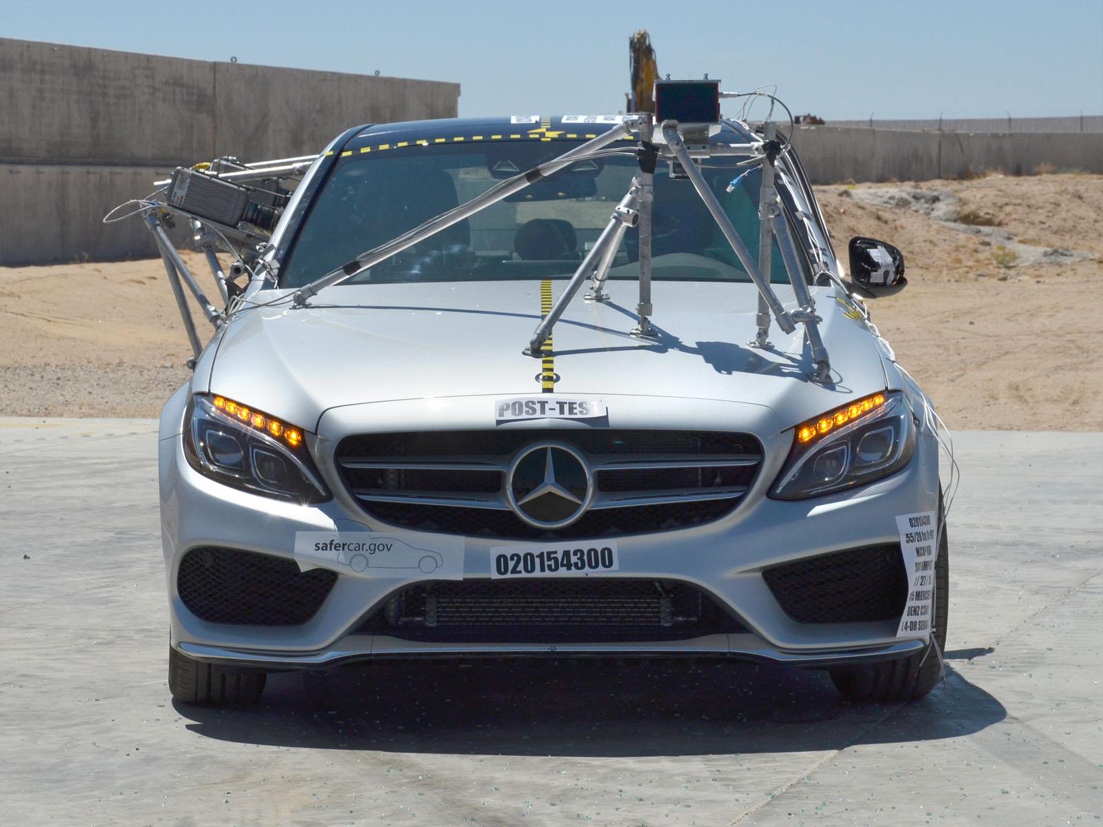 2015 MERCEDES C300 crash image 4