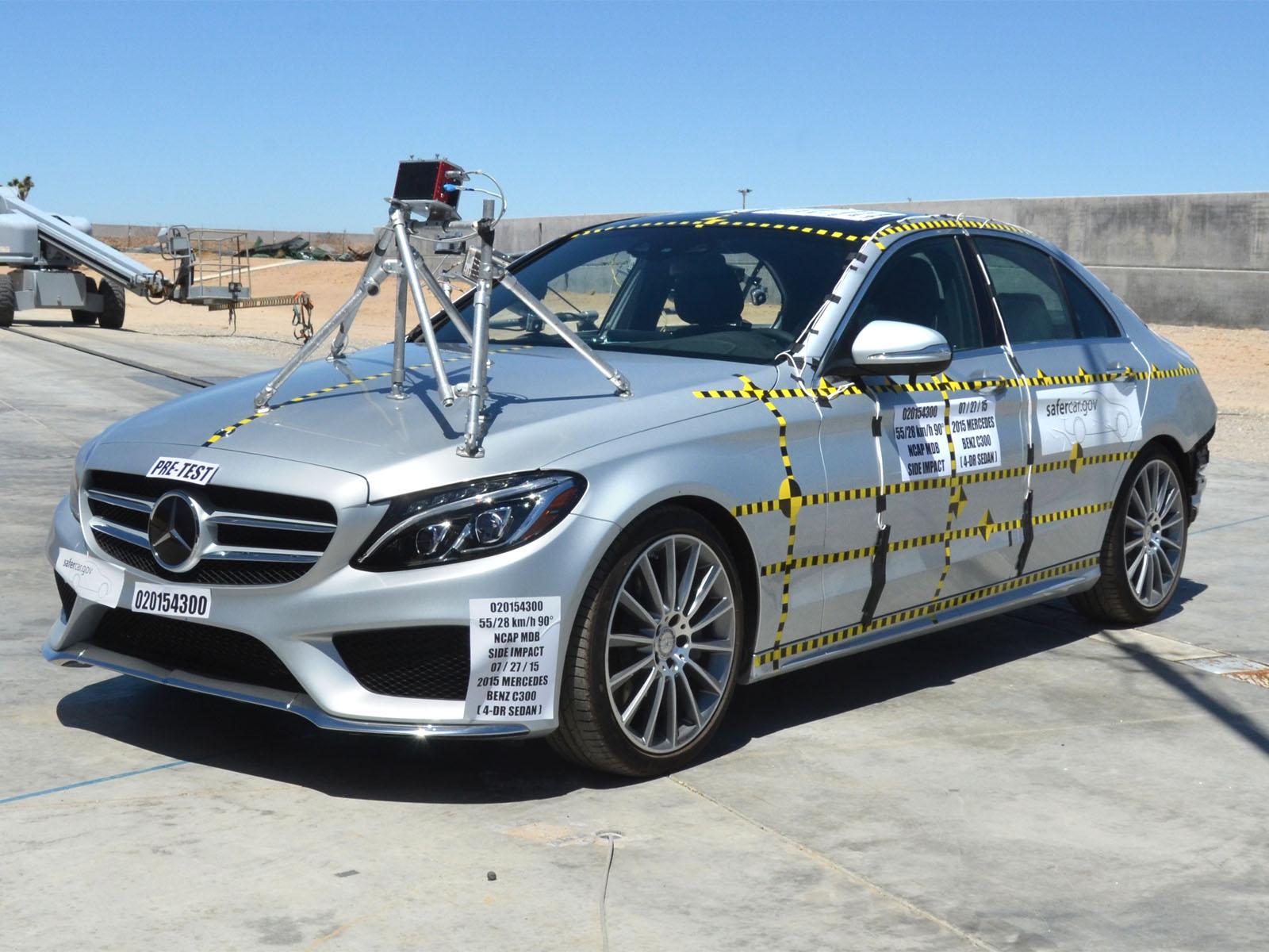 2015 MERCEDES C300 crash image 5