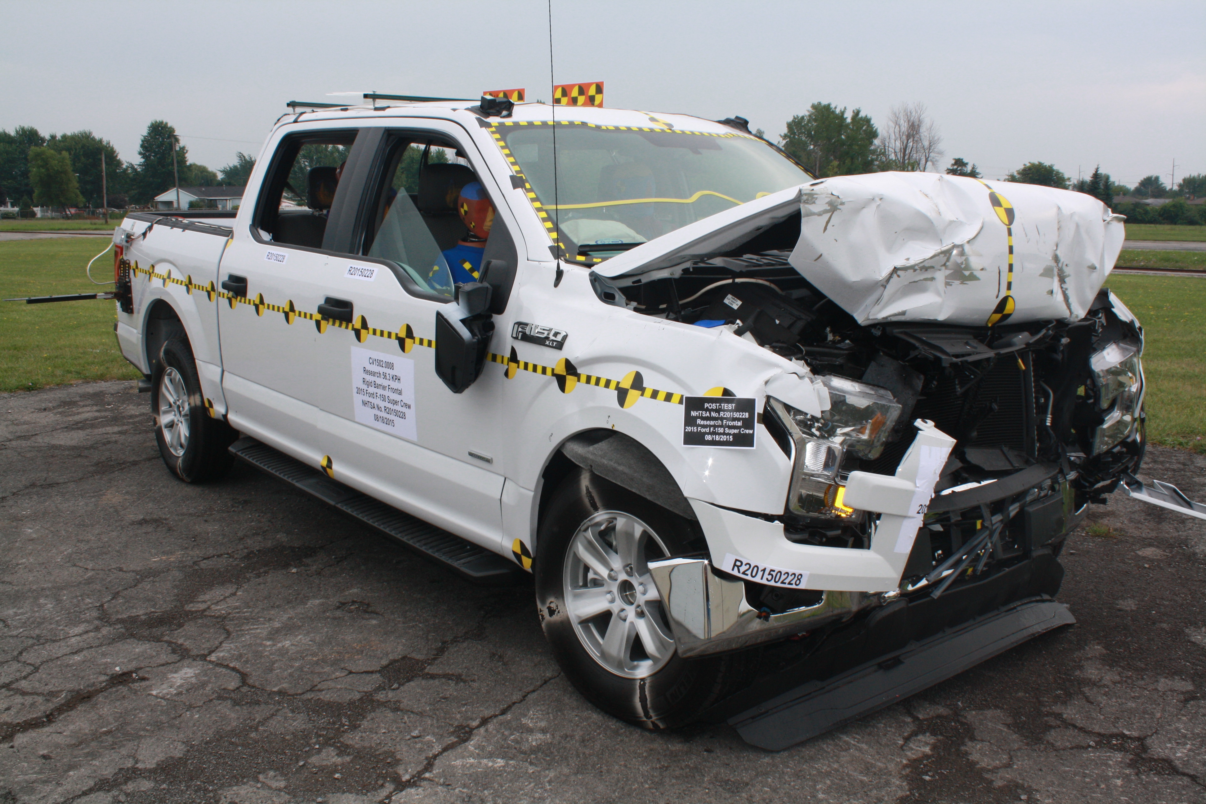 2015 FORD F150 SUPERCREW crash image 14