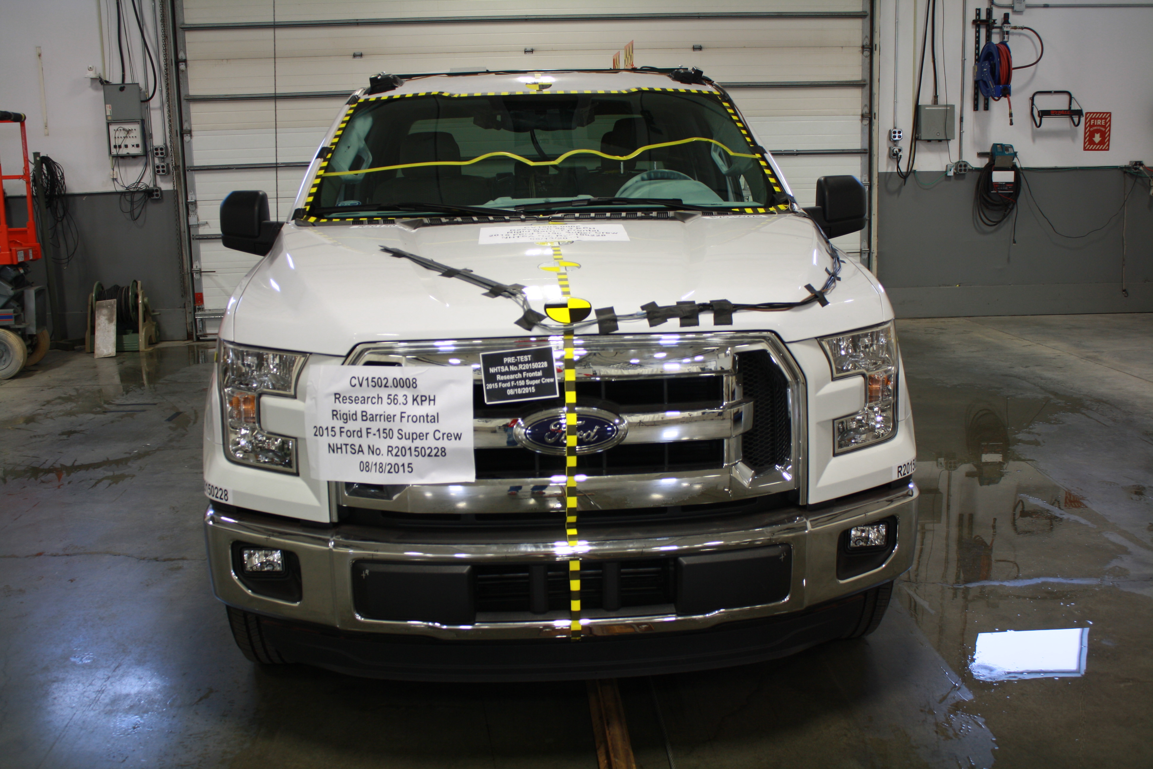 2015 FORD F150 SUPERCREW crash image 8