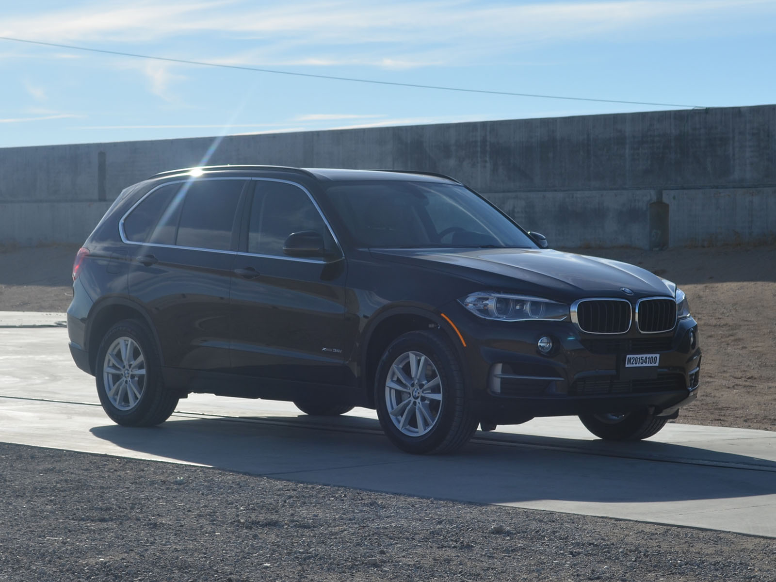 2015 BMW X5 crash image