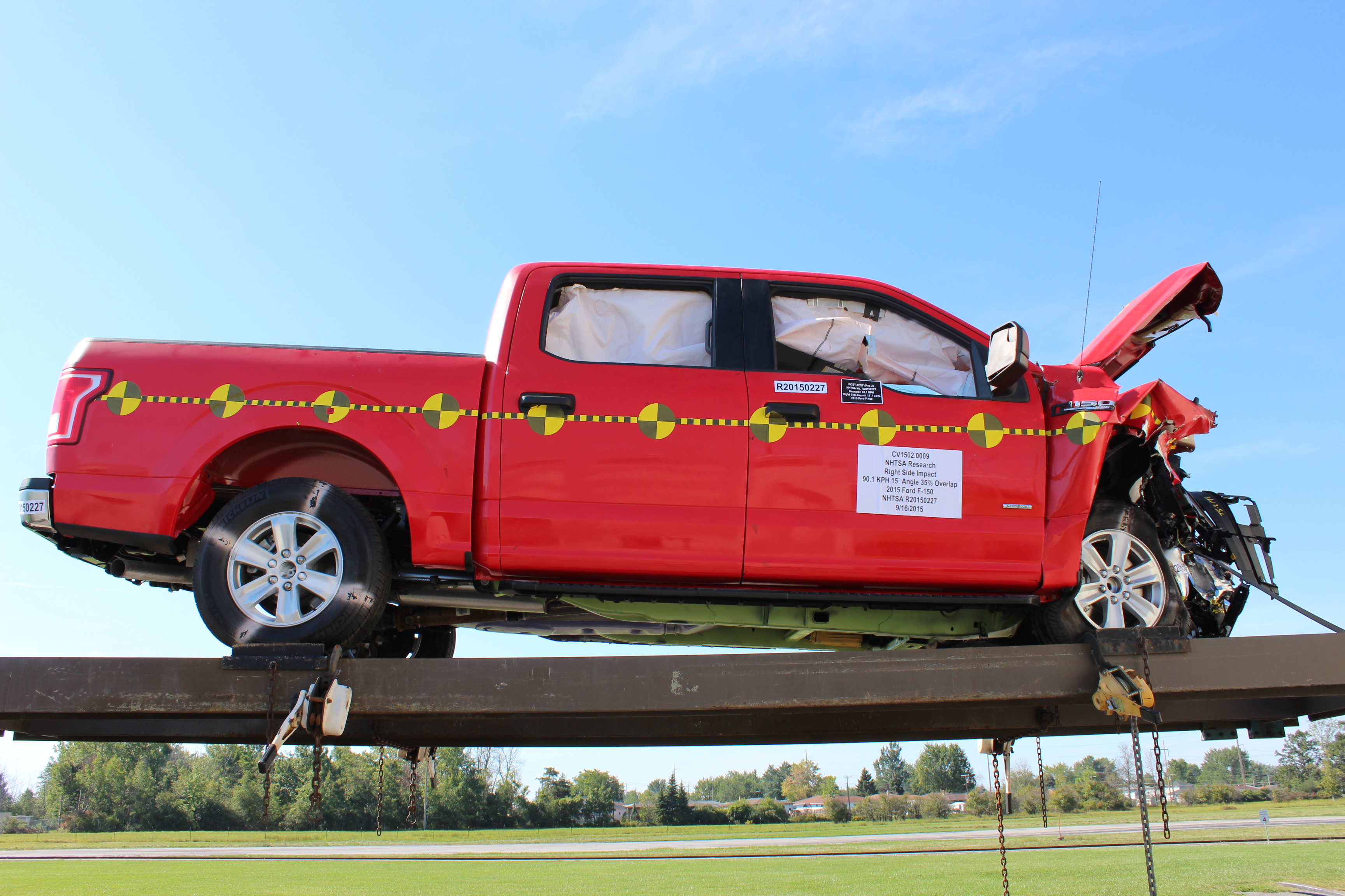 2015 FORD F150 SUPERCREW crash image