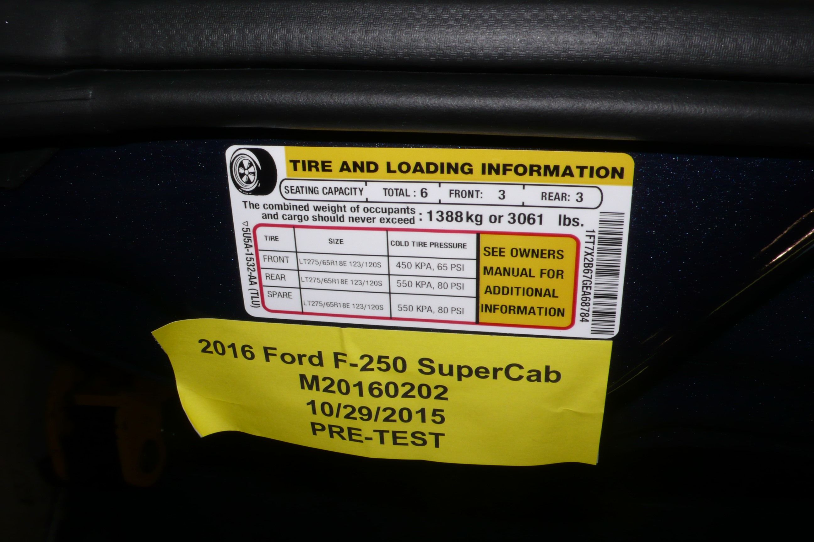 2016 FORD F250 PICKUP crash image 4
