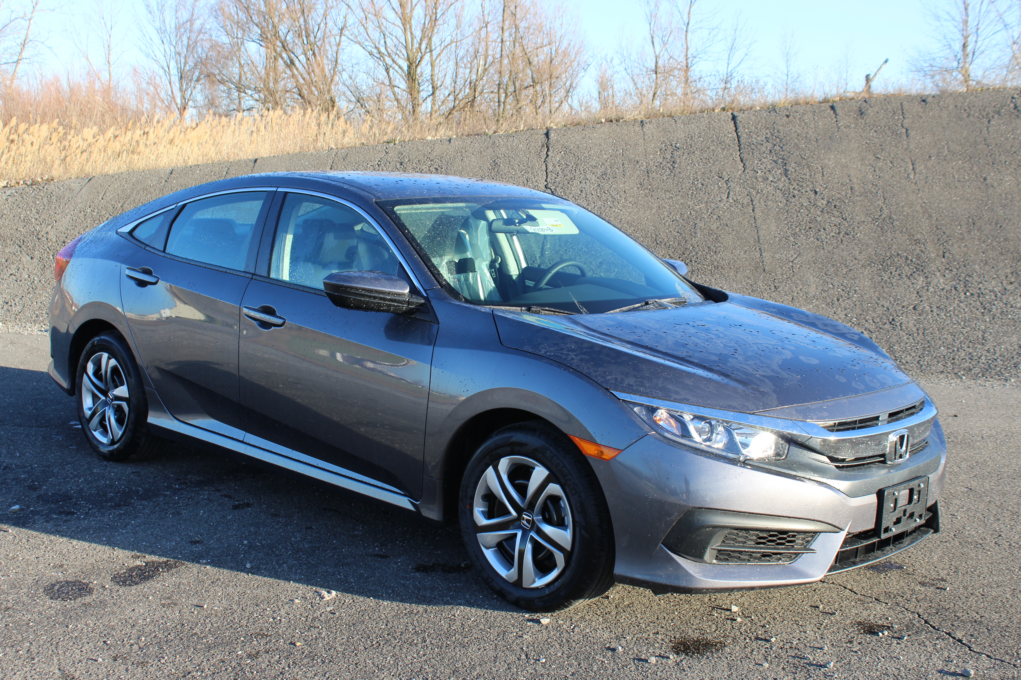 2016 HONDA CIVIC crash-test photo