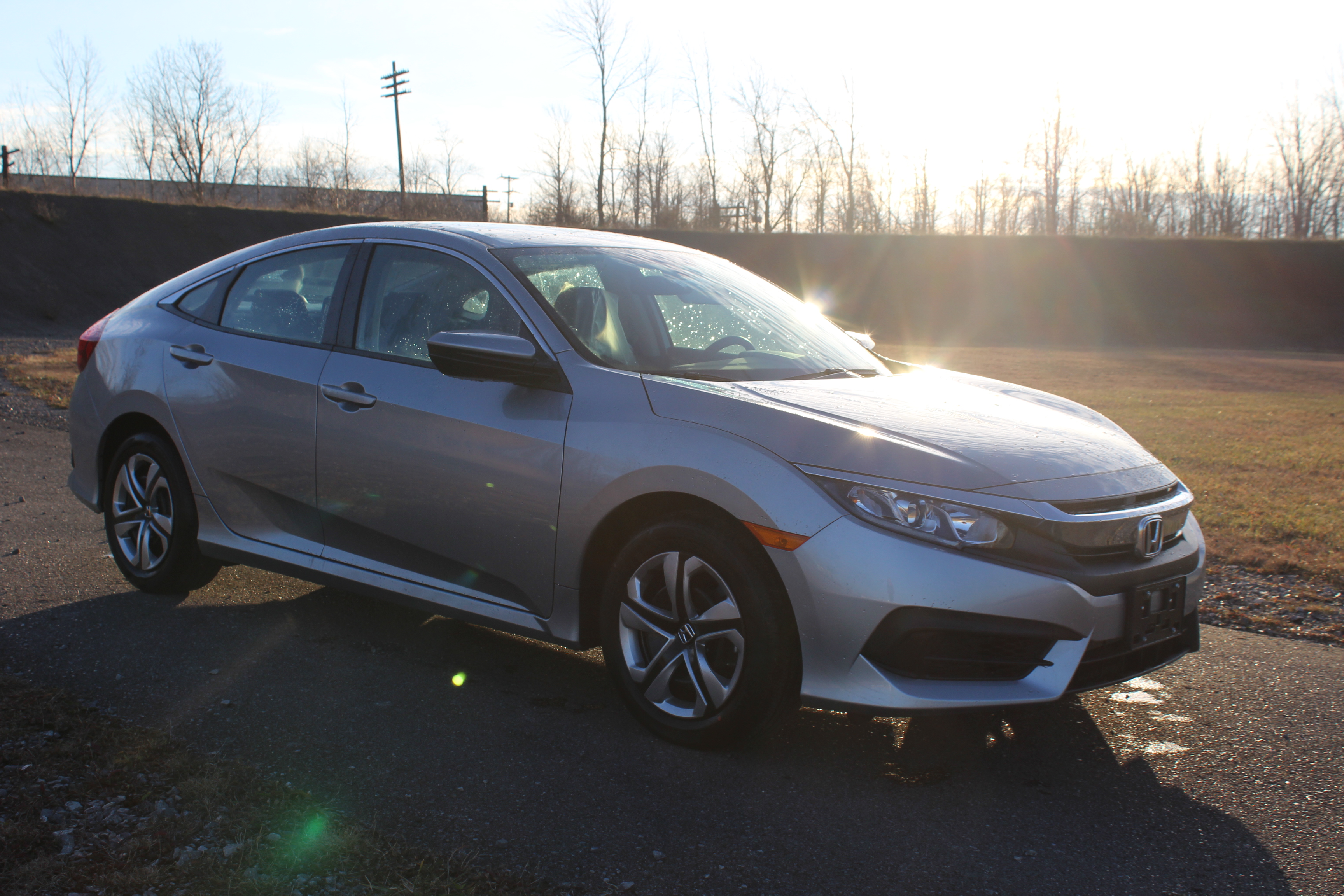 2016 HONDA CIVIC crash-test photo