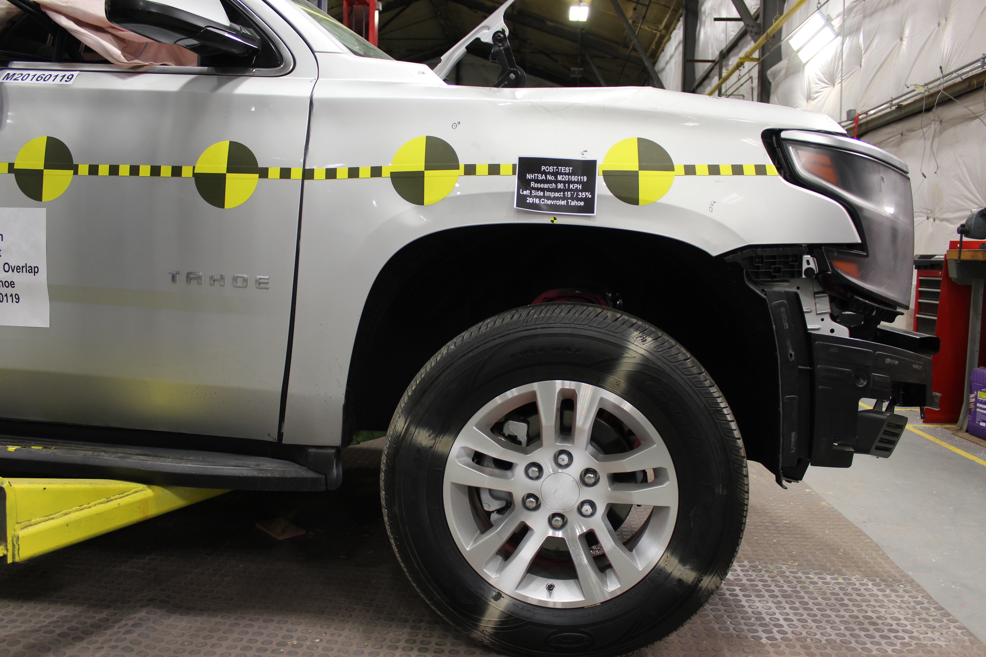 2016 CHEVROLET TAHOE crash-test photo