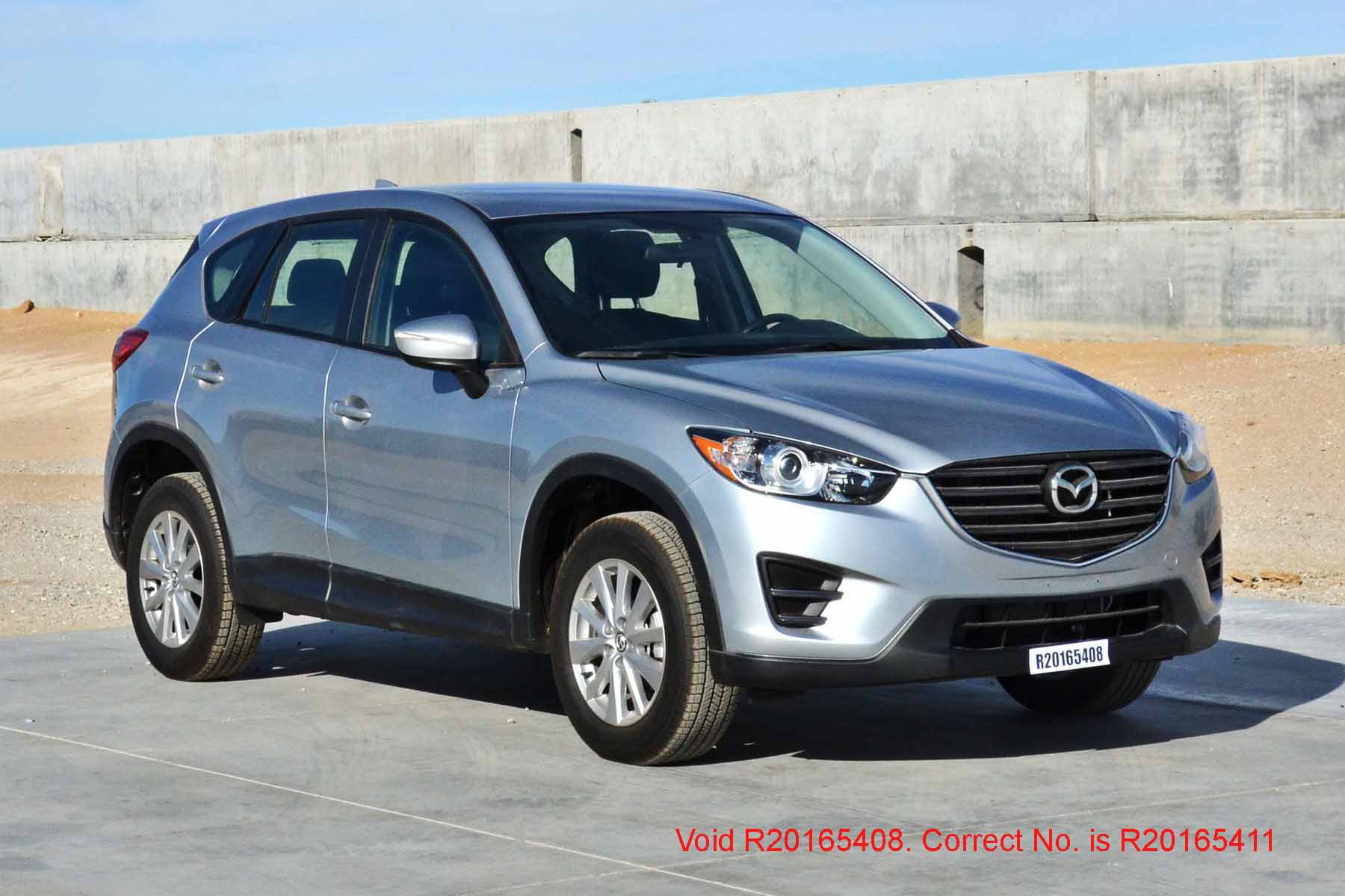 2016 MAZDA CX-5 crash-test photo