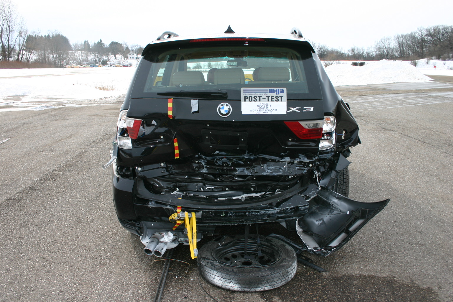 2007 BMW X3 crash image 12