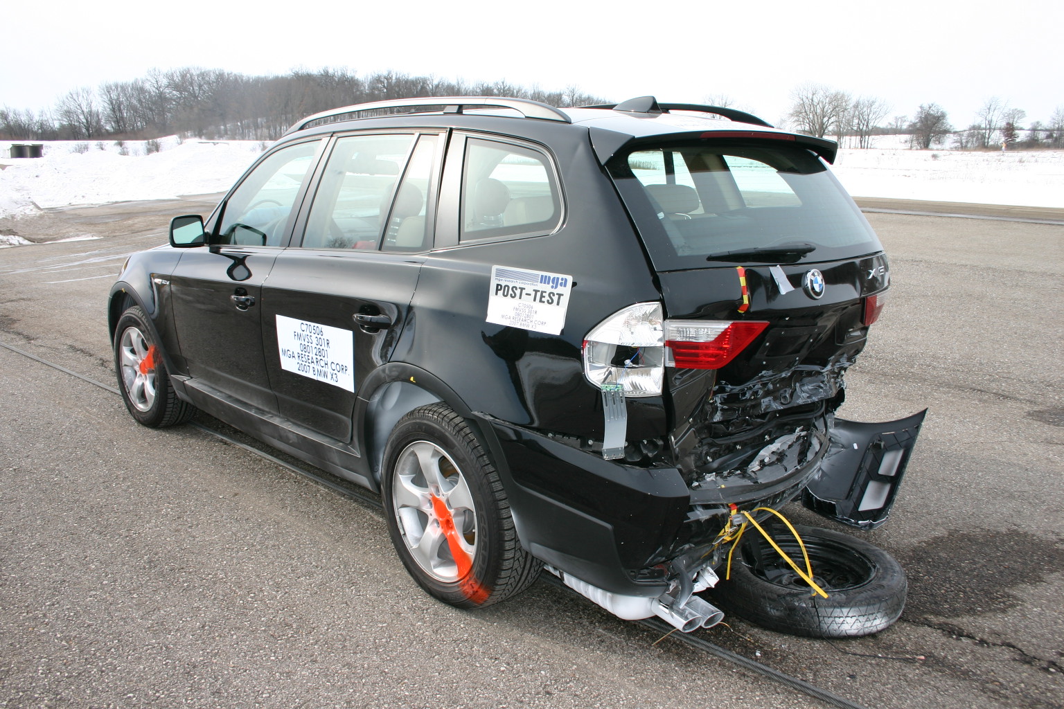 2007 BMW X3 crash image 16