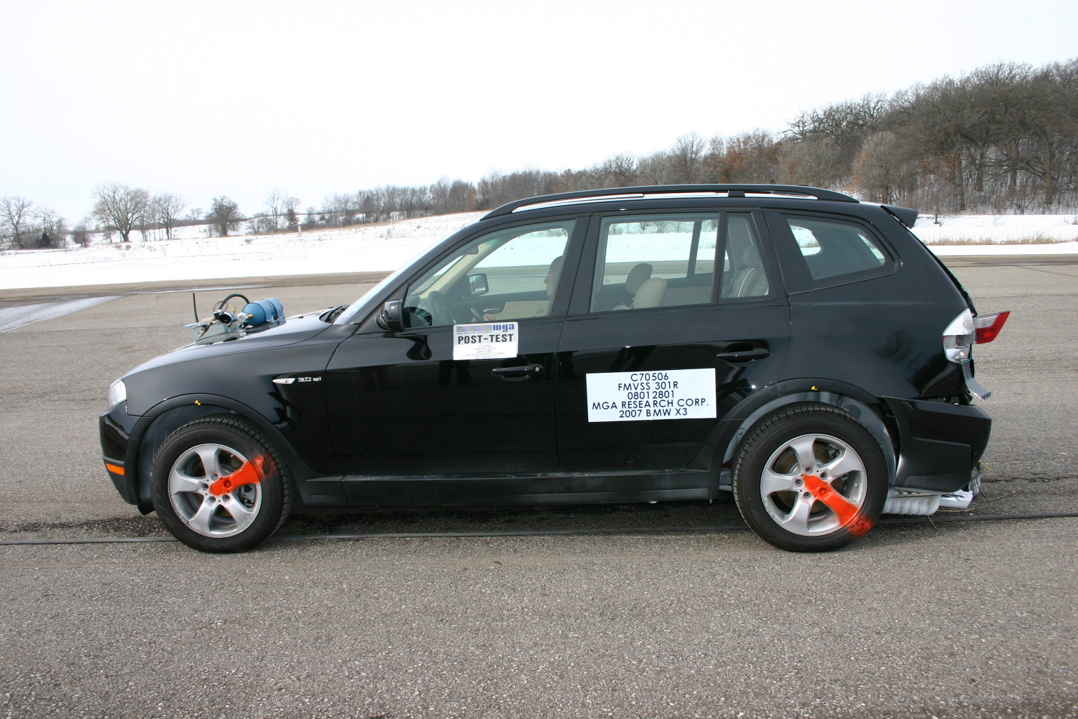 2007 BMW X3 crash image 6