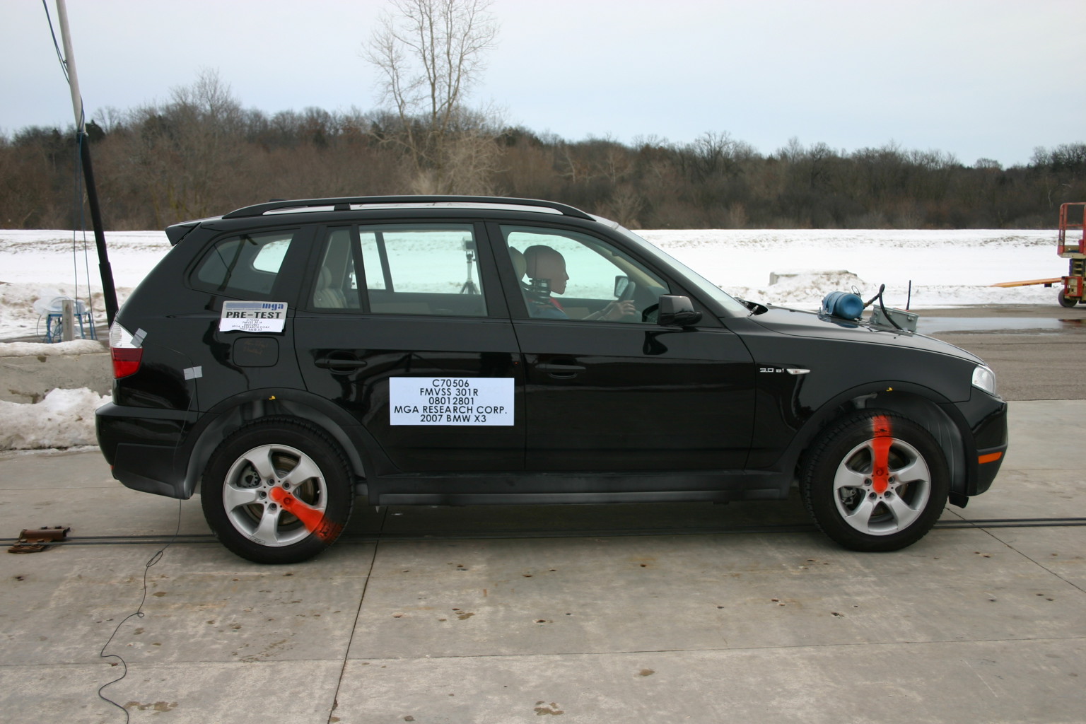 2007 BMW X3 crash image 9