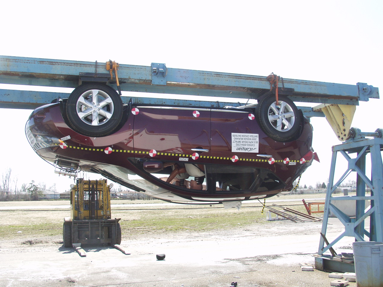 2009 NISSAN MURANO crash-test photo