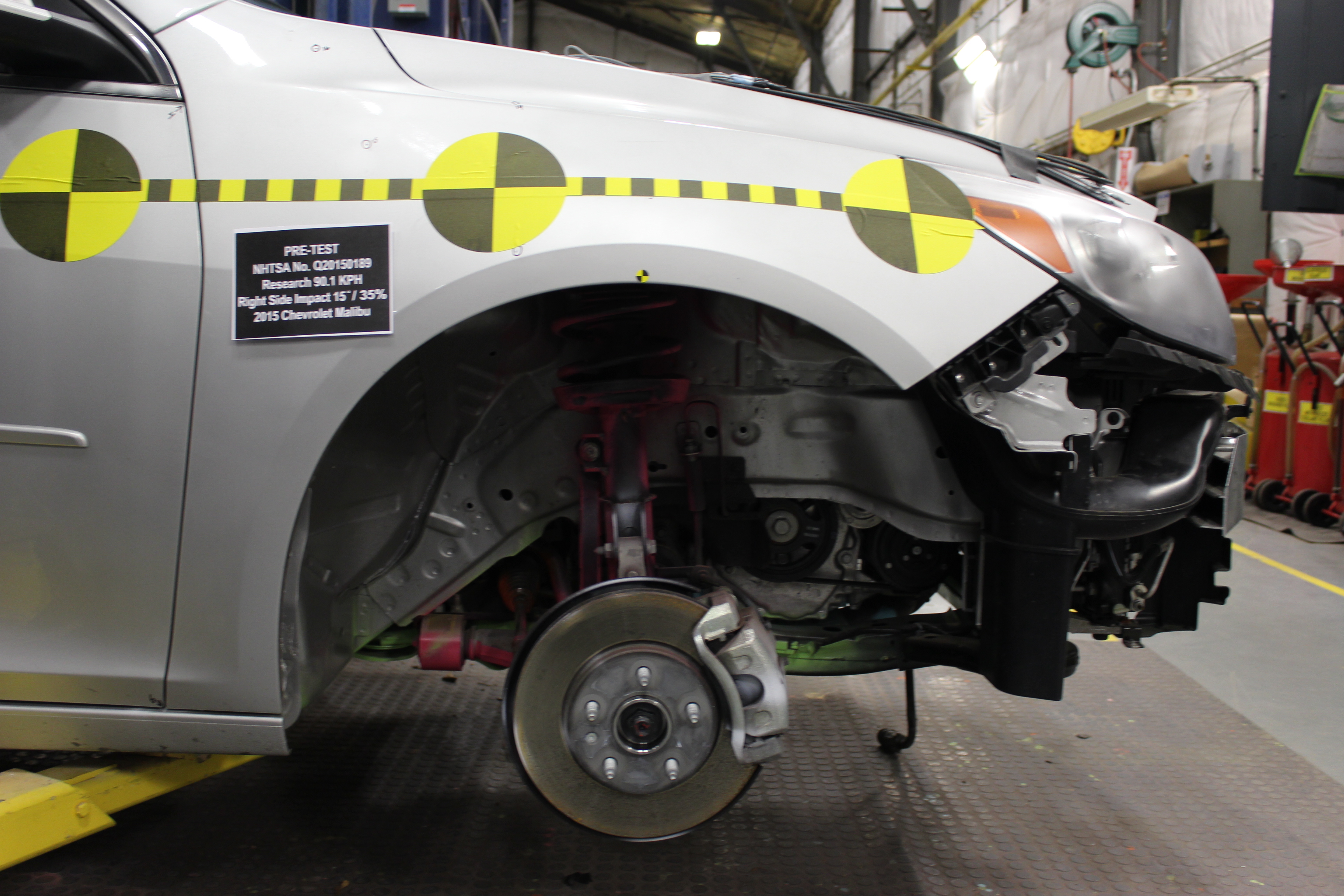 2015 CHEVROLET MALIBU crash image