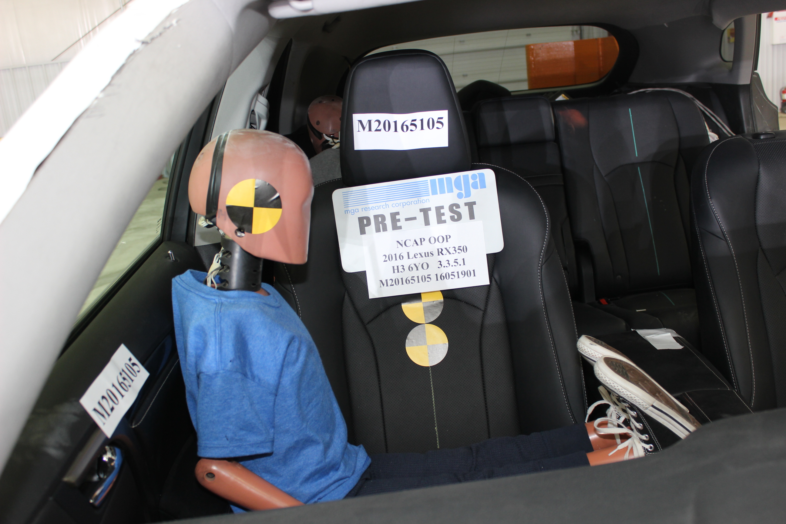 2016 LEXUS RX 350 crash image
