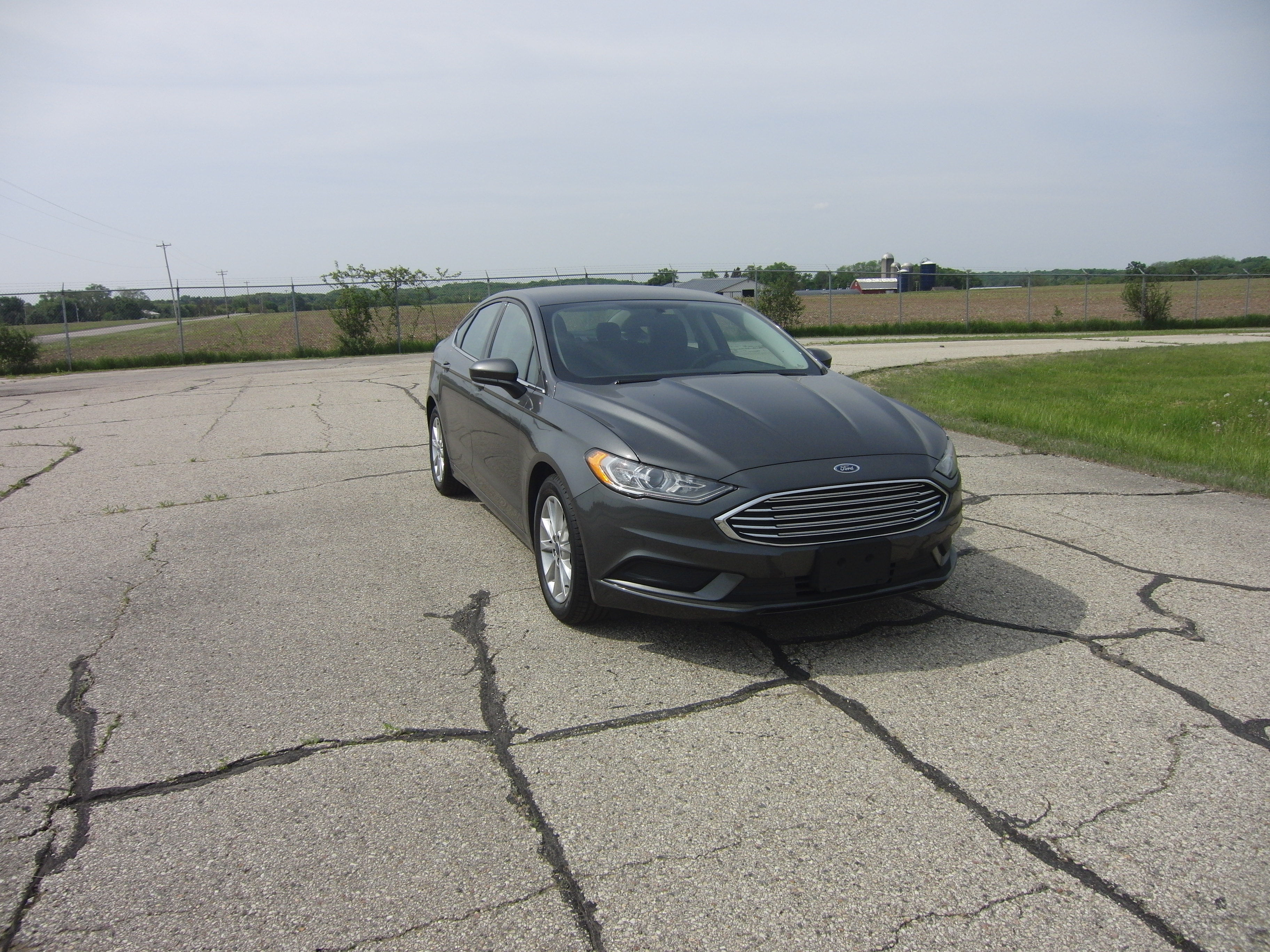 2017 FORD FUSION crash image