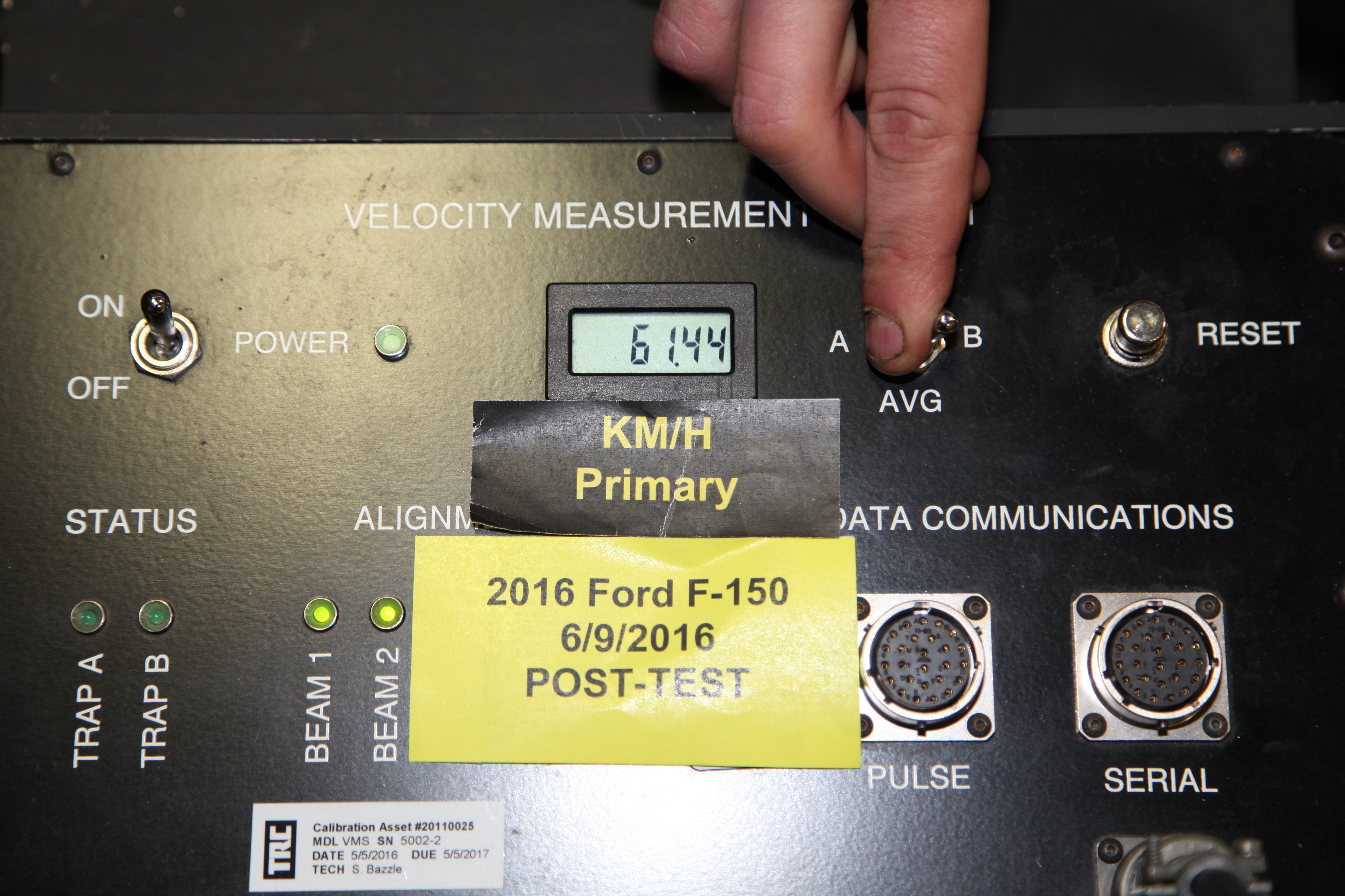 2016 FORD F150 PICKUP crash-test photo