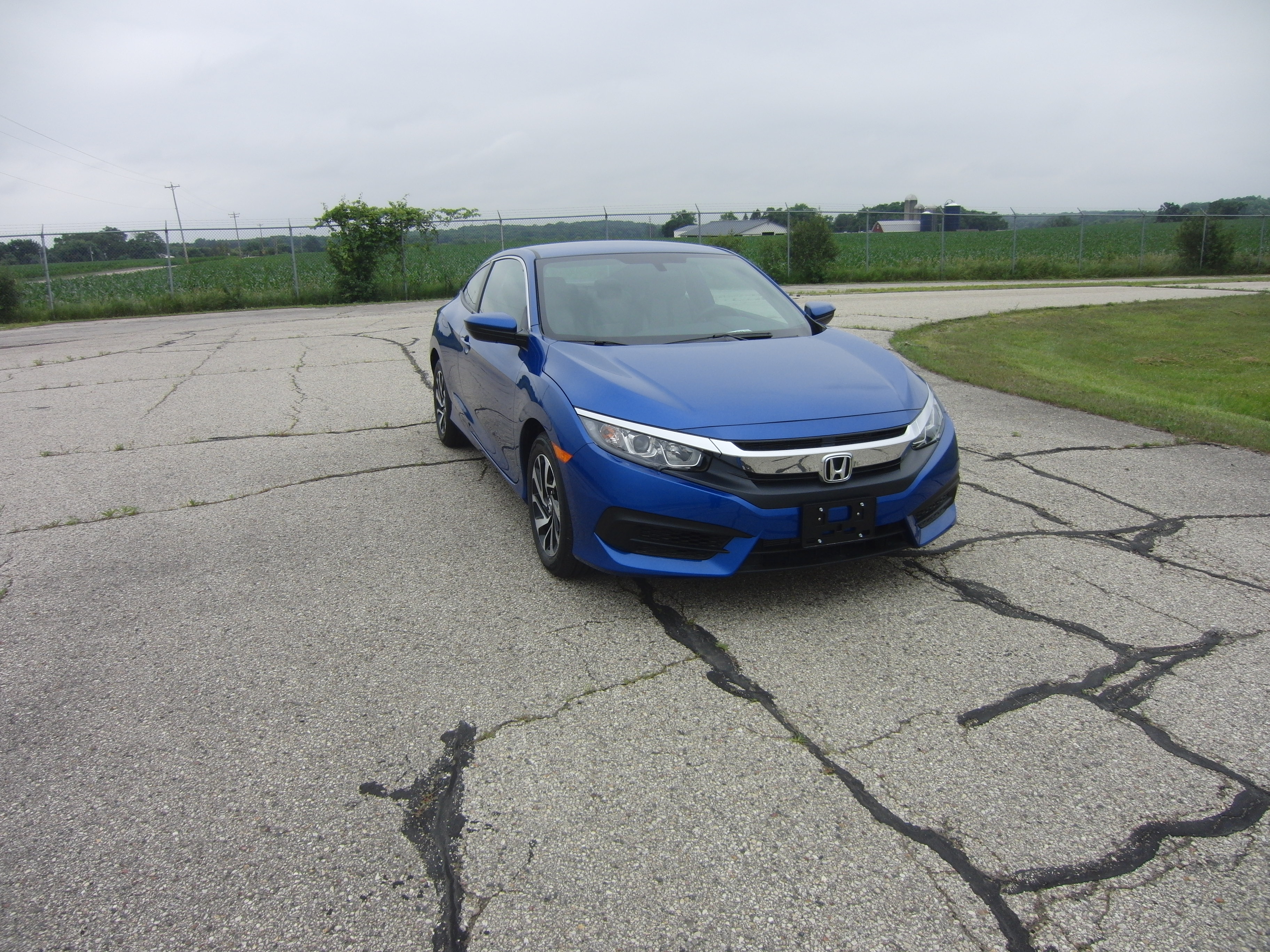 2016 HONDA CIVIC crash-test photo