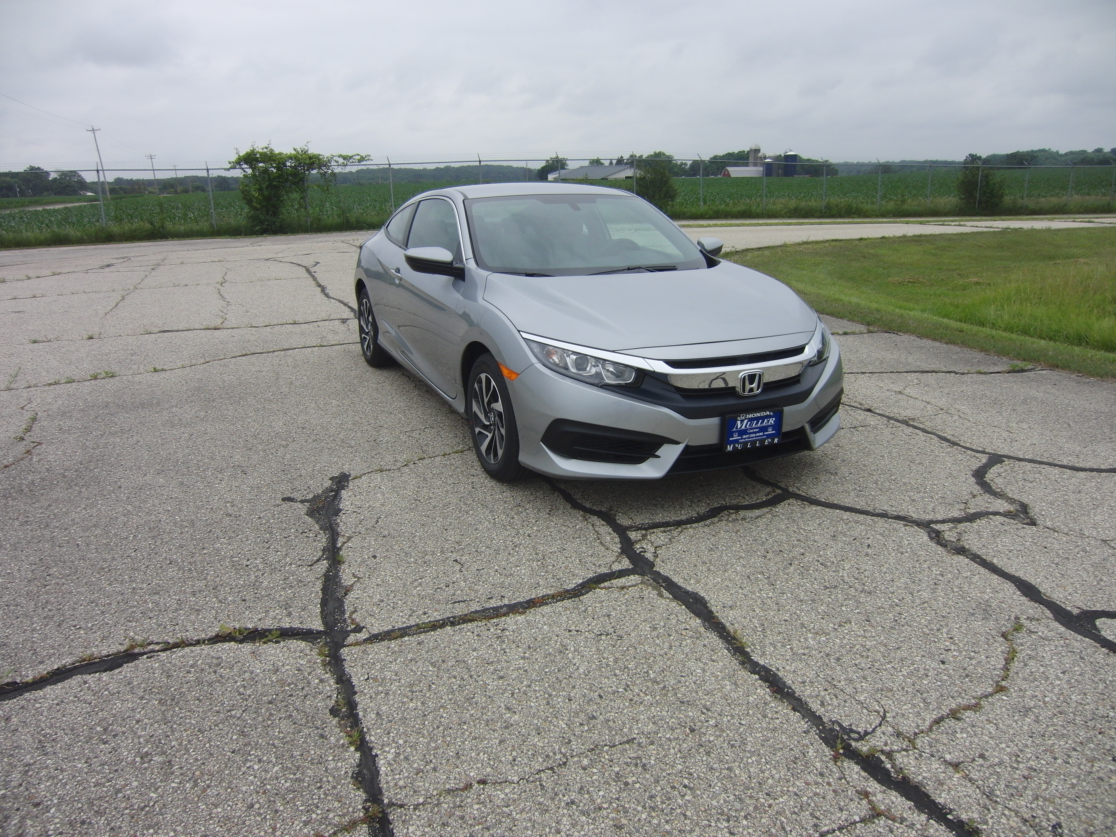 2016 HONDA CIVIC crash-test photo