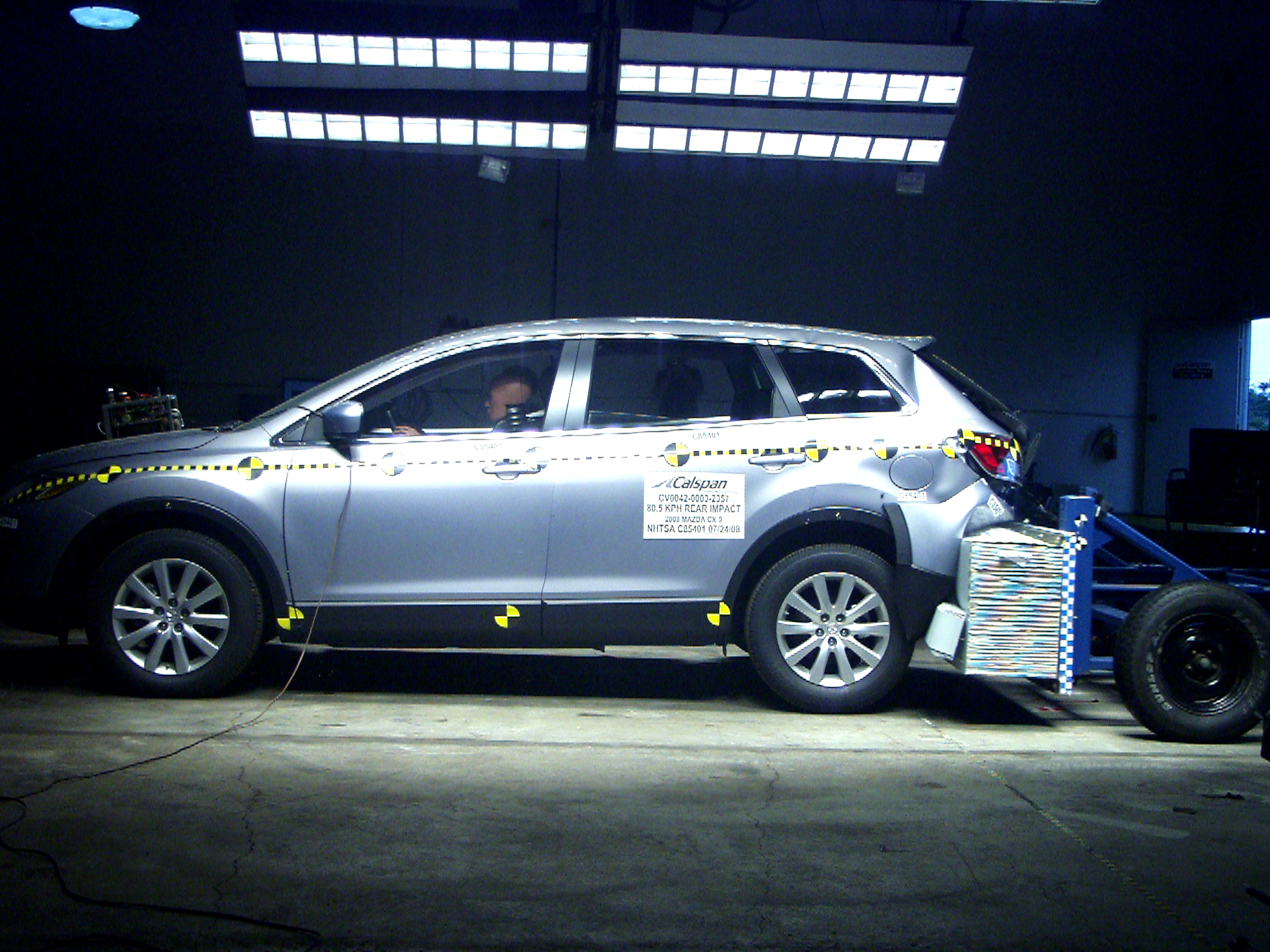 2008 MAZDA CX-9 crash image