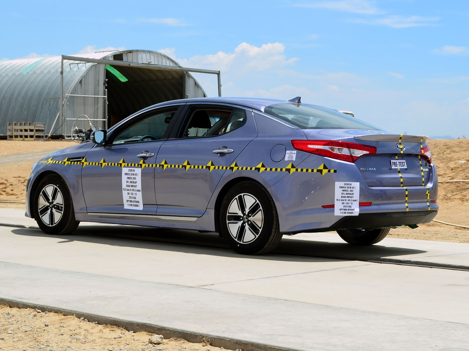 2012 KIA OPTIMA crash image 9