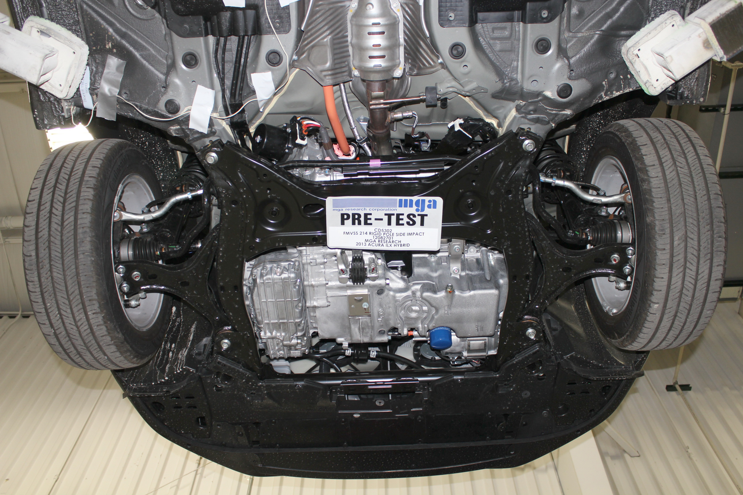 2013 ACURA ILX HYBRID crash image