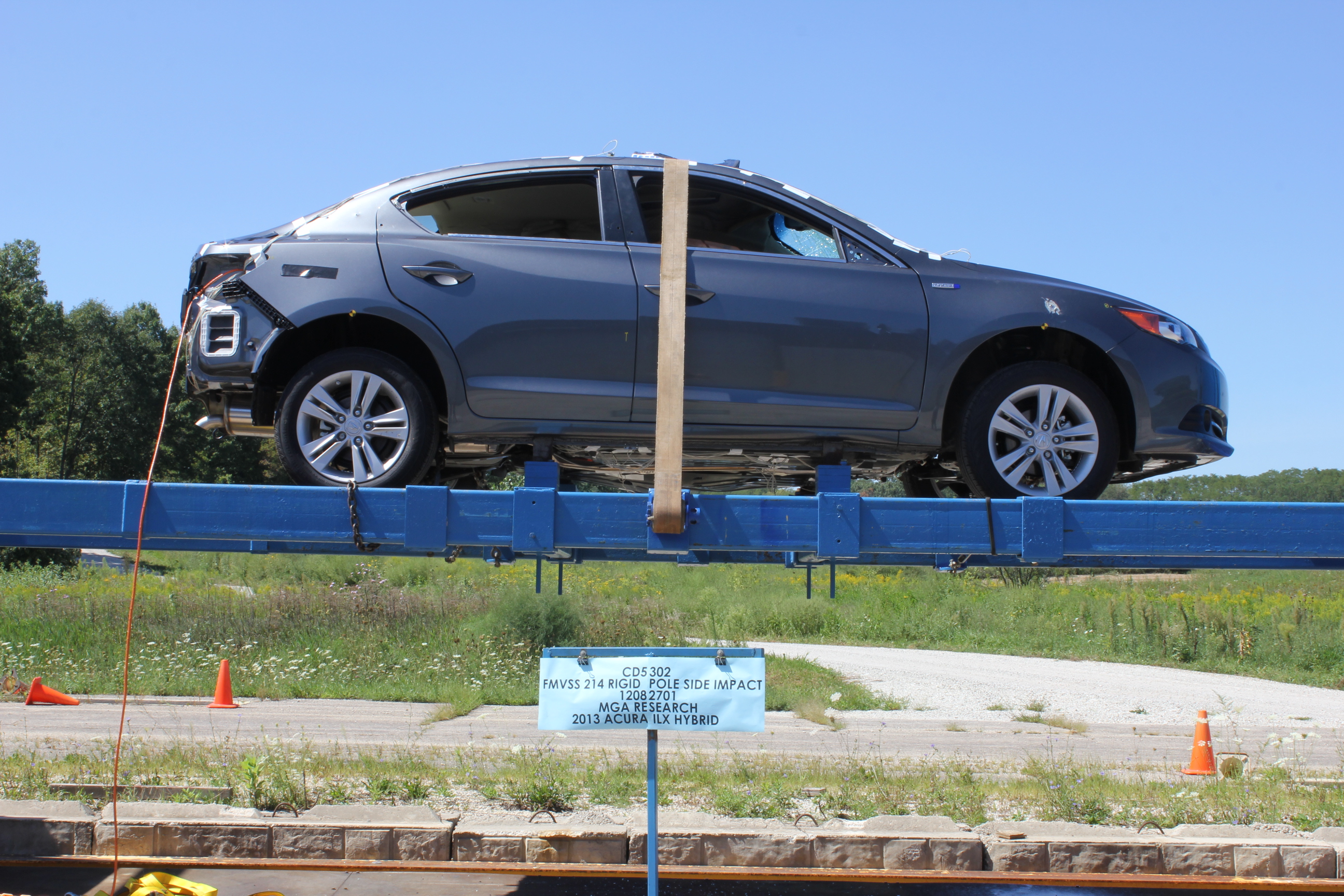 2013 ACURA ILX HYBRID crash image 14