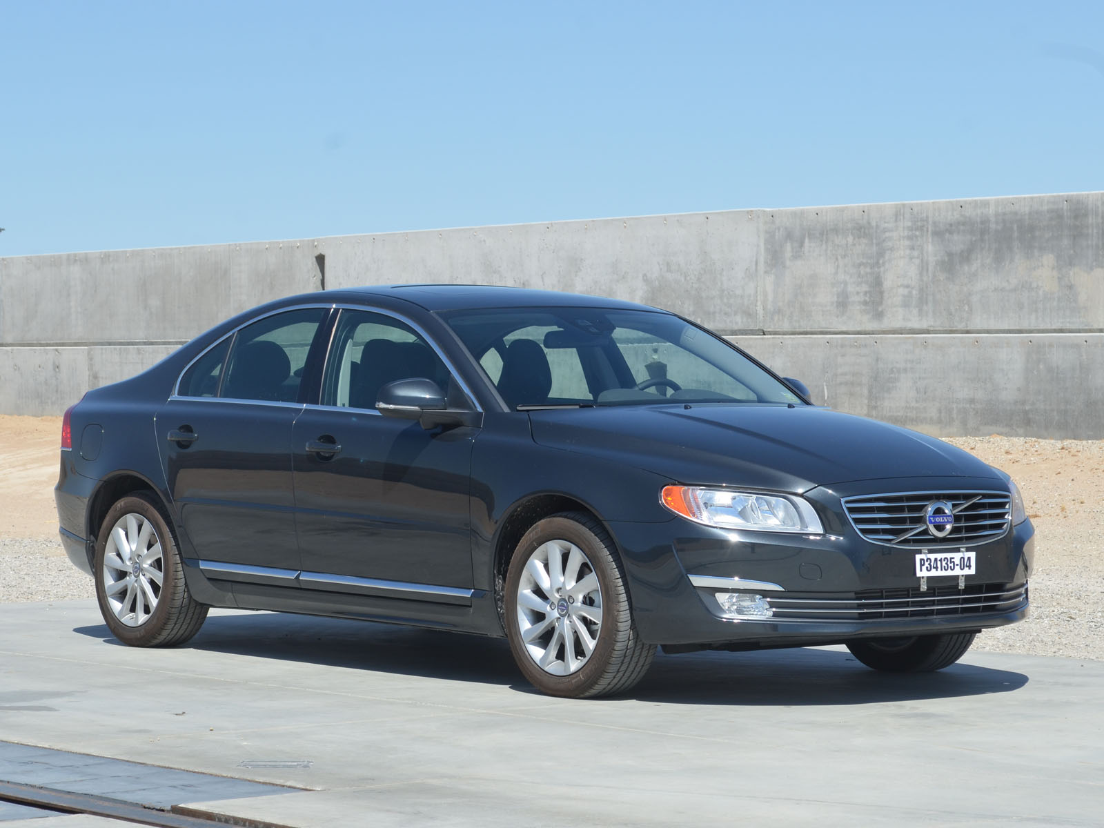 2014 VOLVO S80 crash image