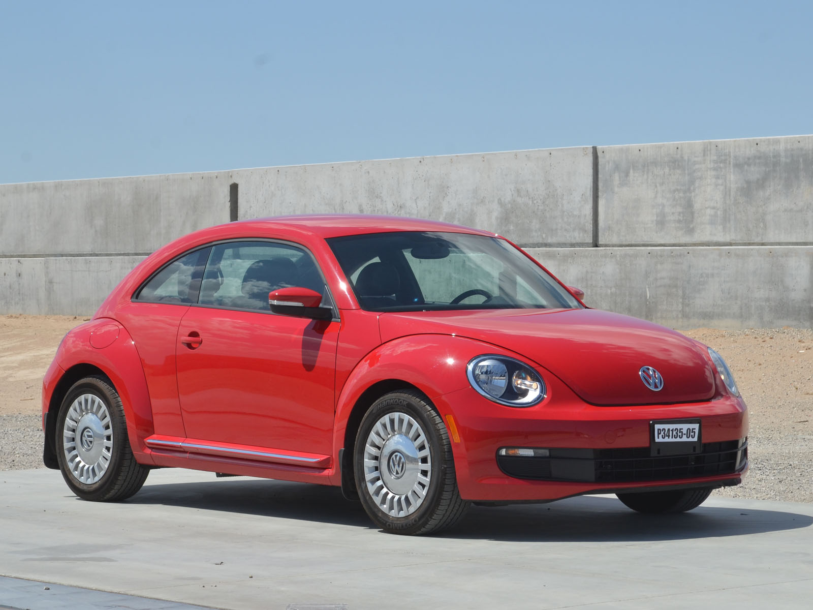 2014 VOLKSWAGEN BEETLE crash image