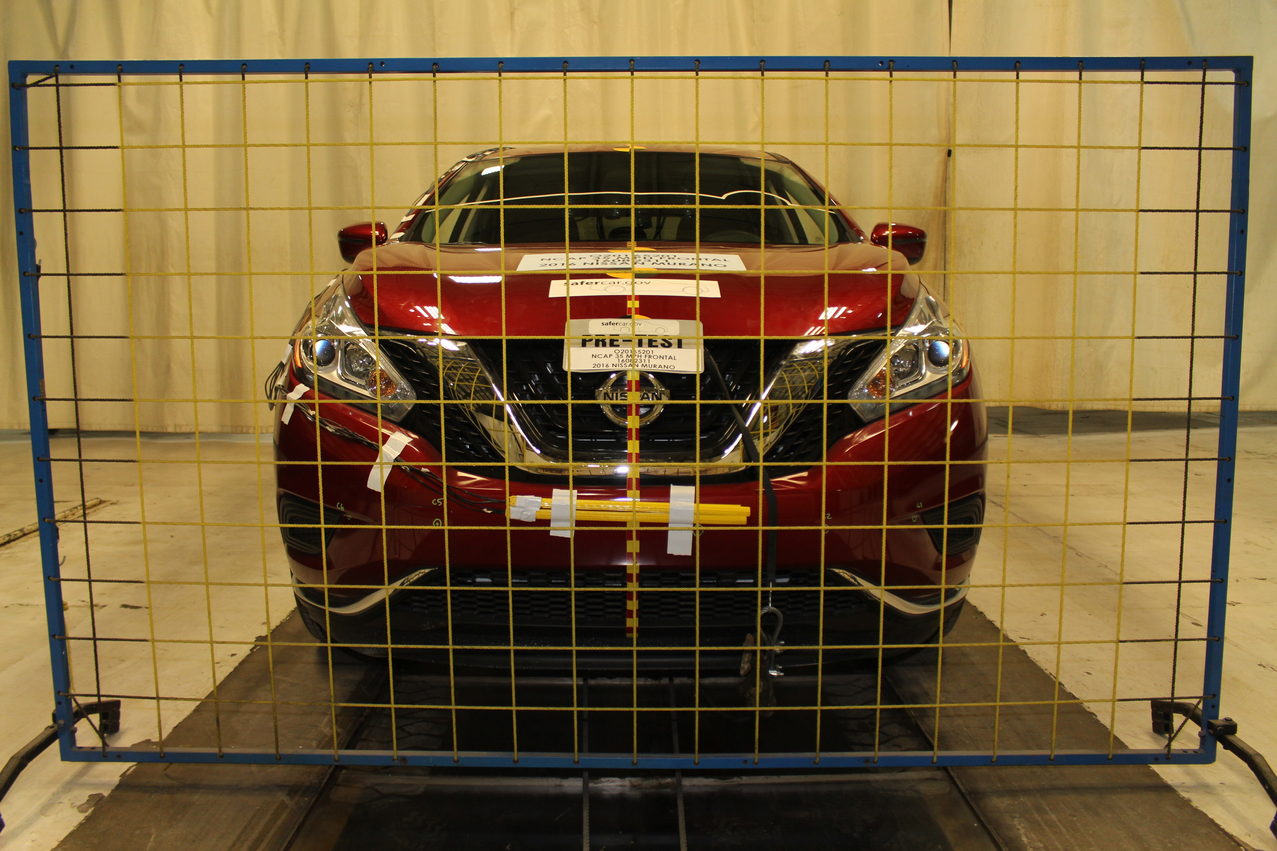 2016 NISSAN MURANO crash-test photo