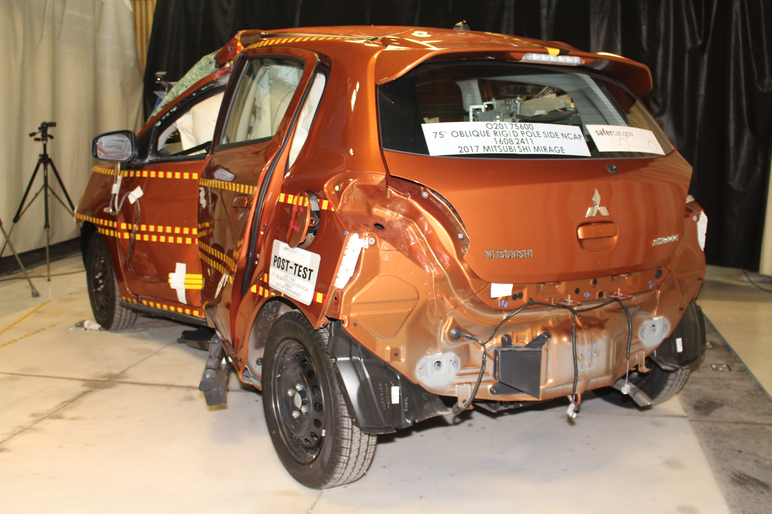 2017 MITSUBISHI MIRAGE crash image 10