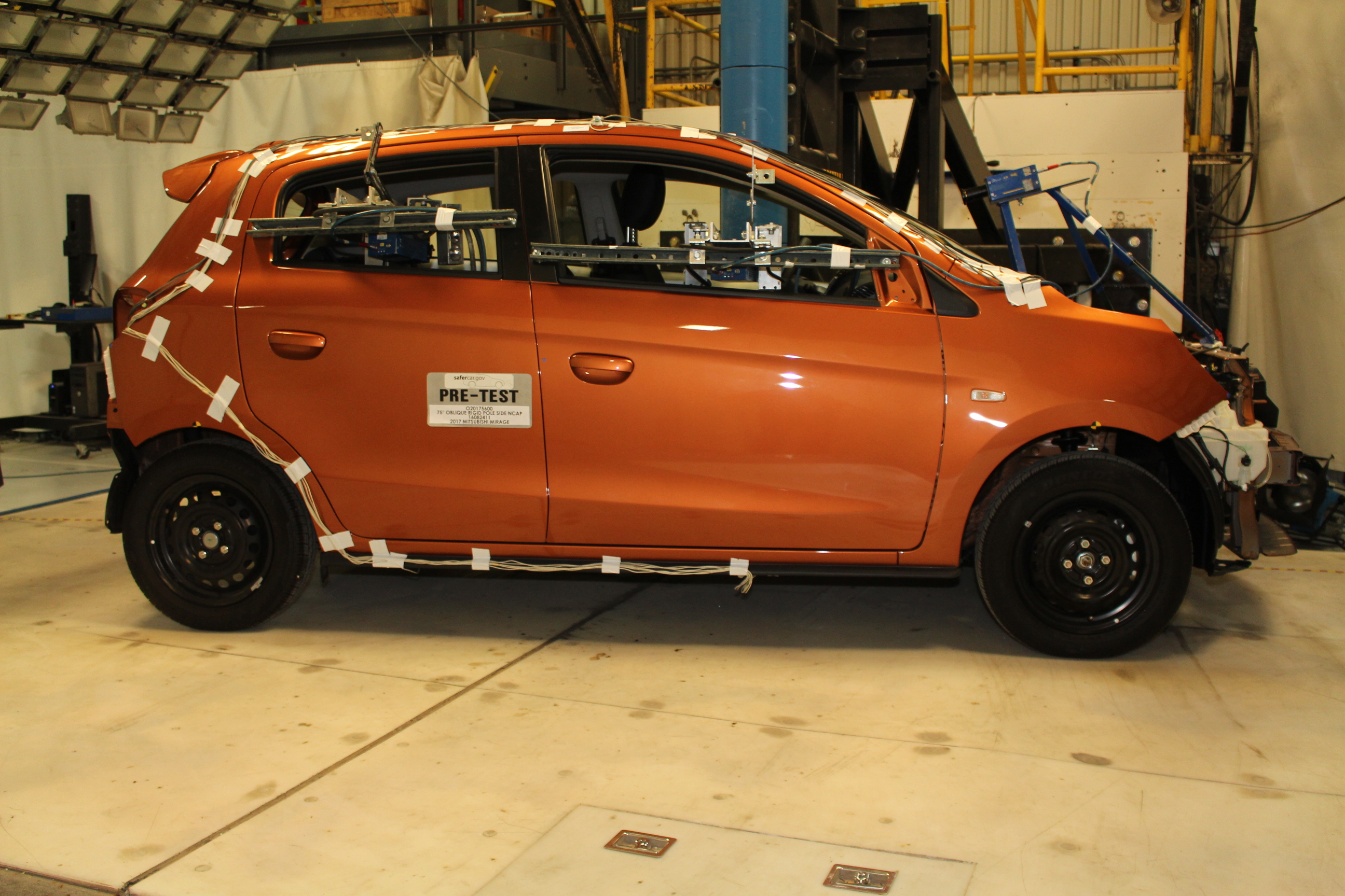 2017 MITSUBISHI MIRAGE crash image 13