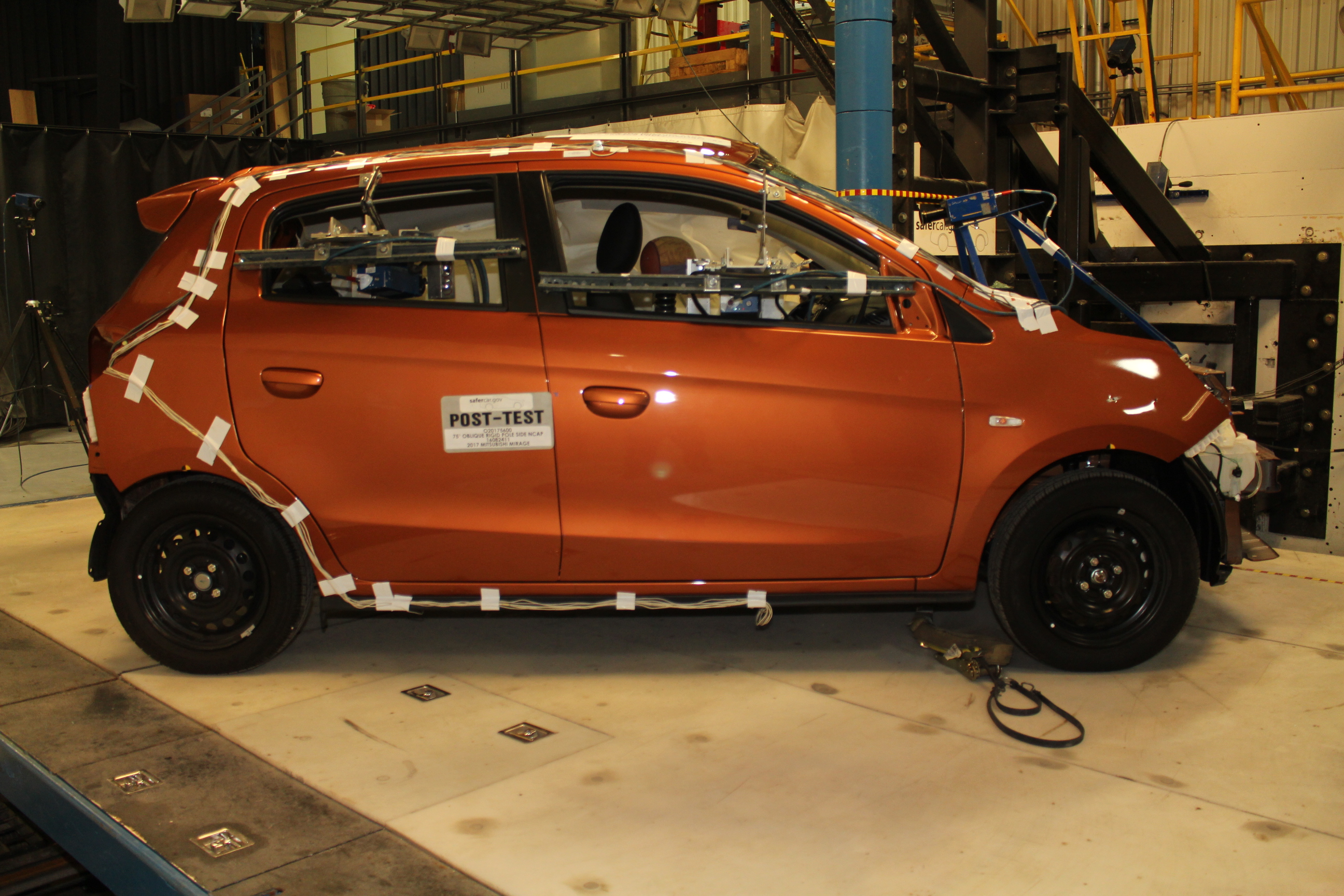 2017 MITSUBISHI MIRAGE crash image 14