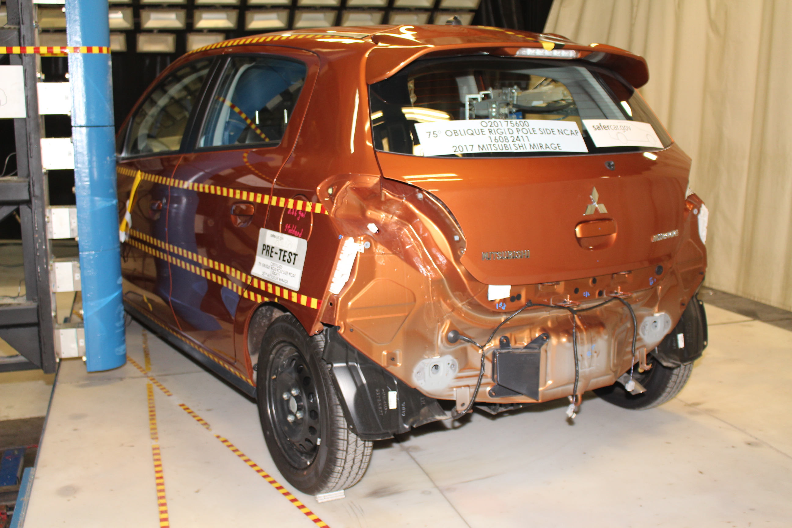 2017 MITSUBISHI MIRAGE crash image 18