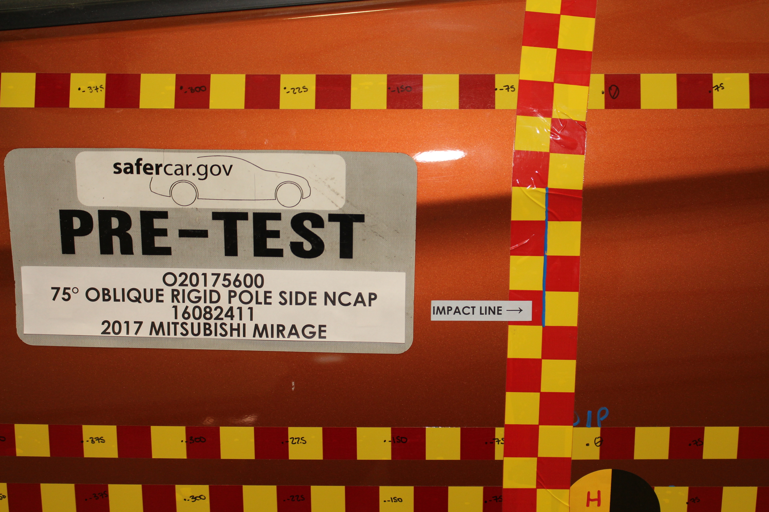 2017 MITSUBISHI MIRAGE crash image 19