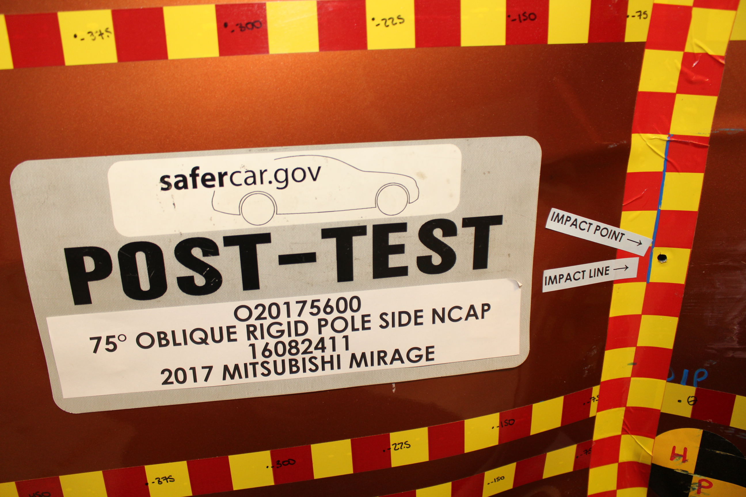 2017 MITSUBISHI MIRAGE crash image 20