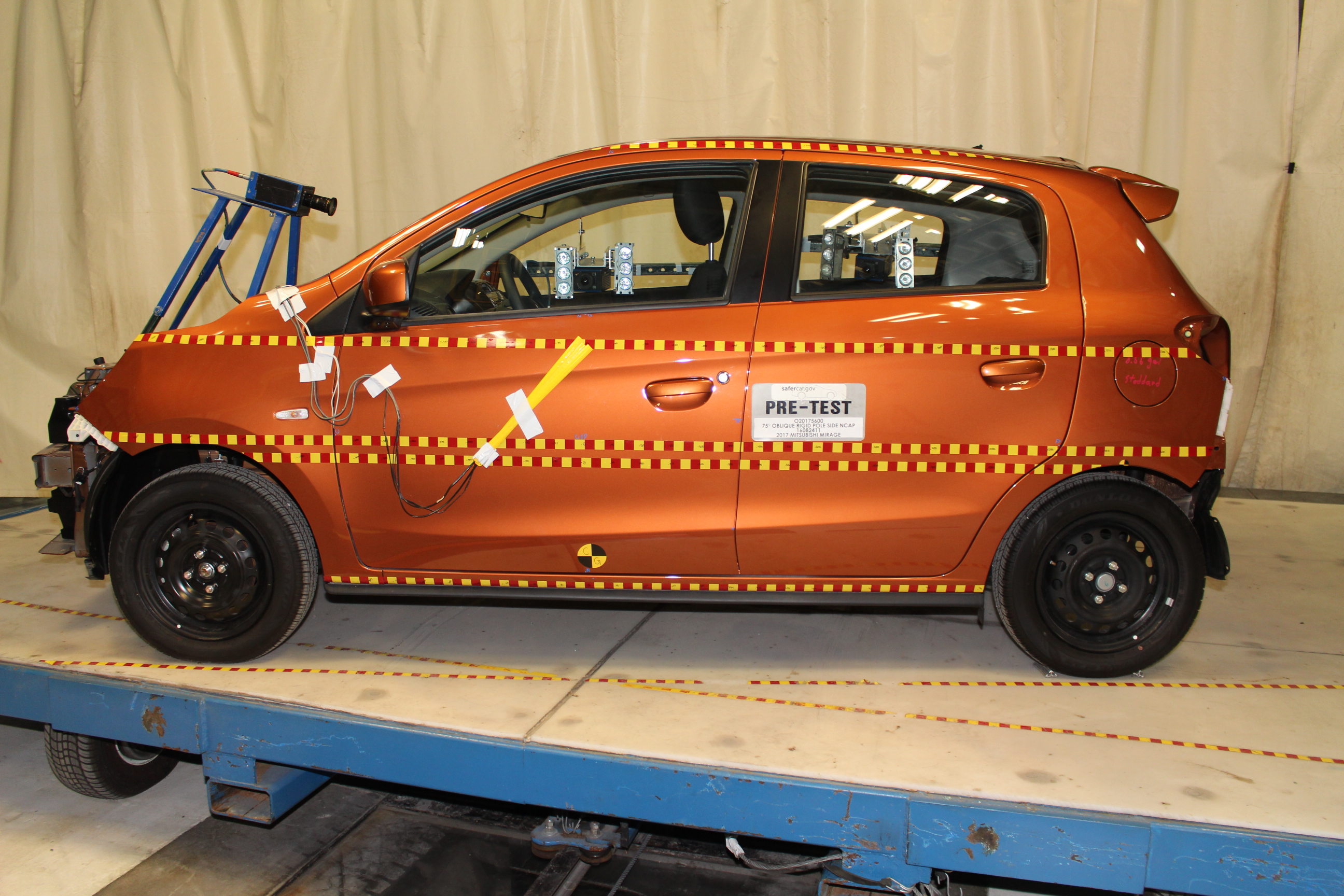 2017 MITSUBISHI MIRAGE crash image 7
