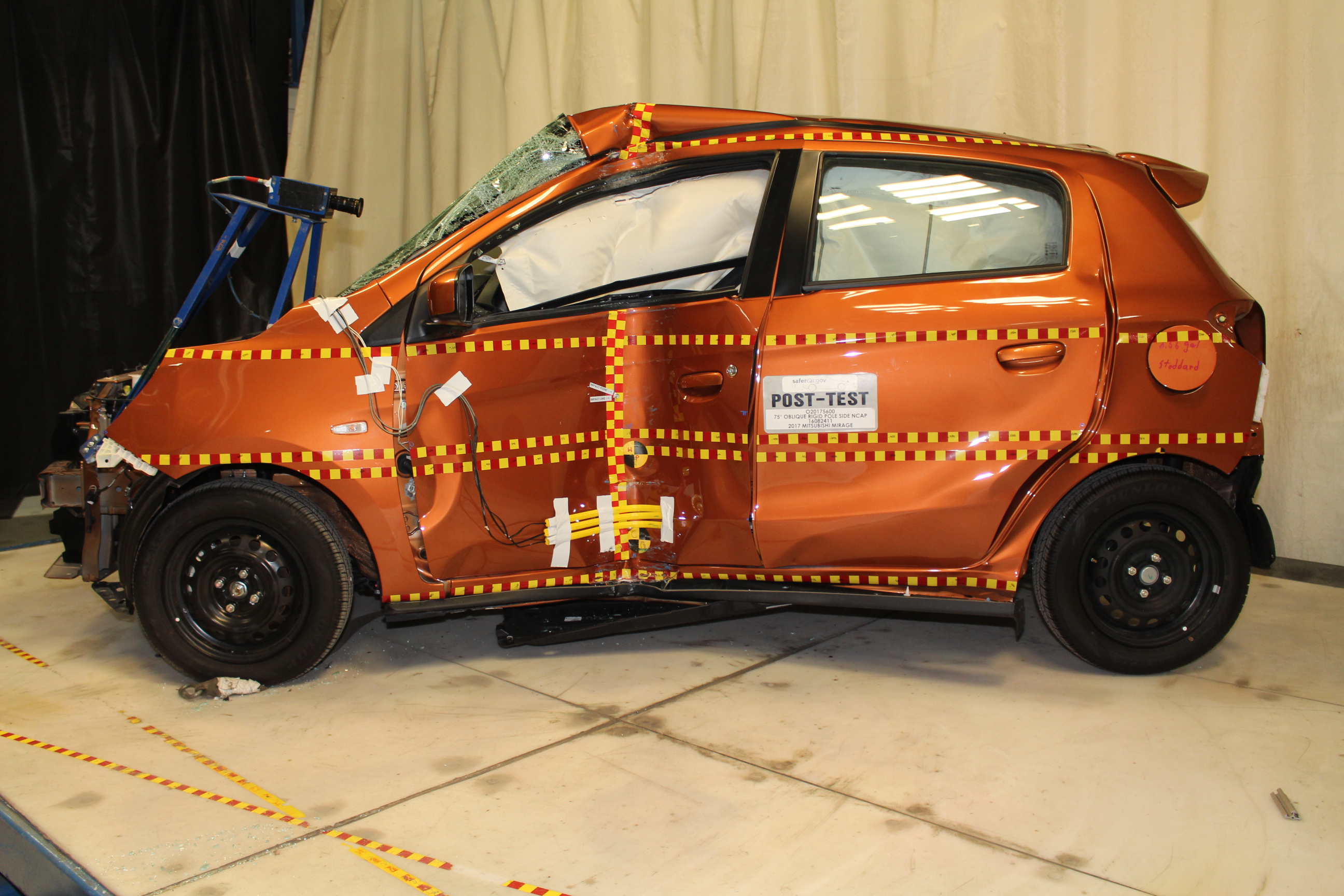2017 MITSUBISHI MIRAGE crash image 8