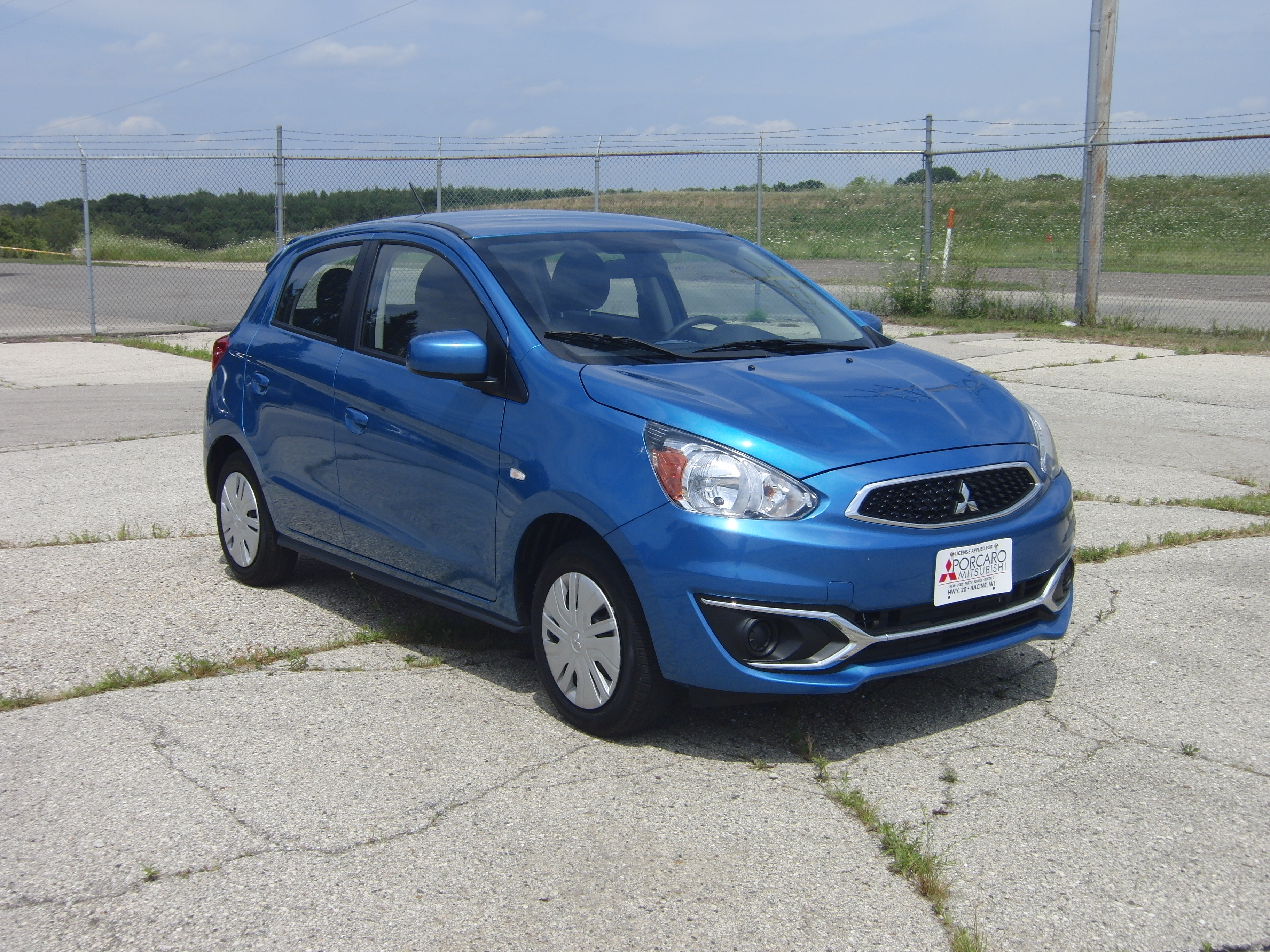 2017 MITSUBISHI MIRAGE crash image