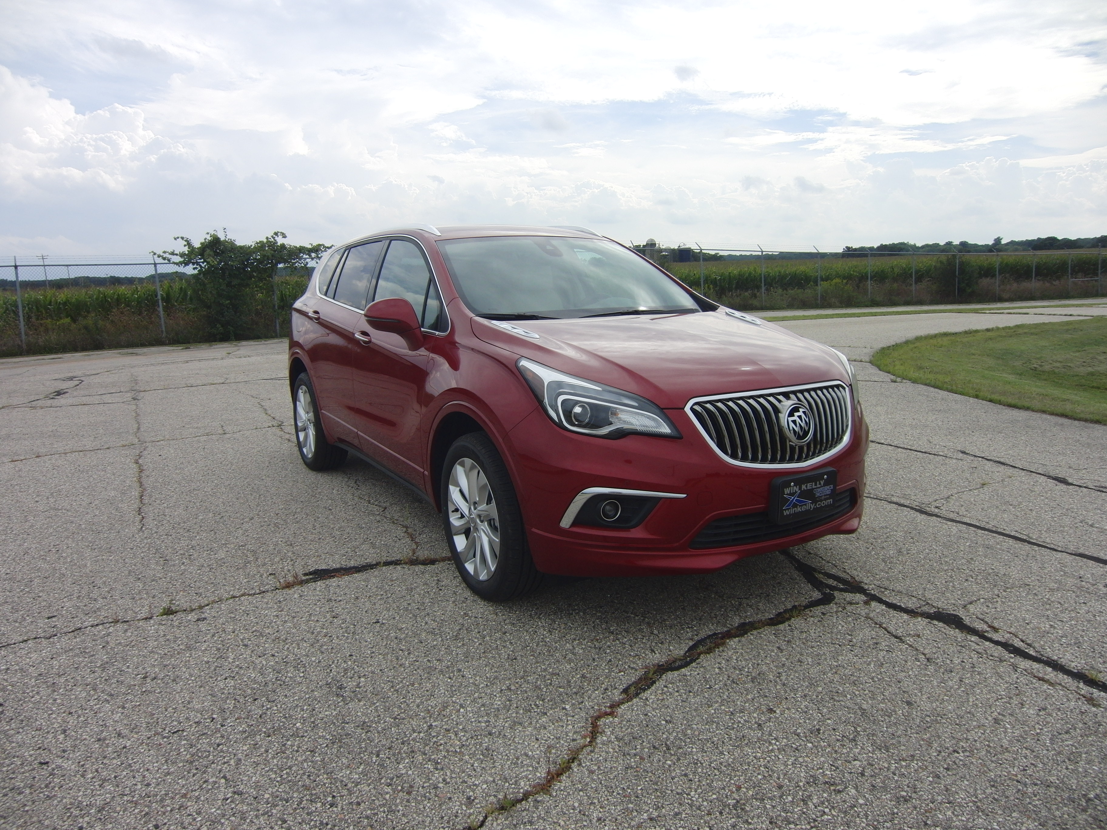 2016 BUICK ENVISION crash-test photo